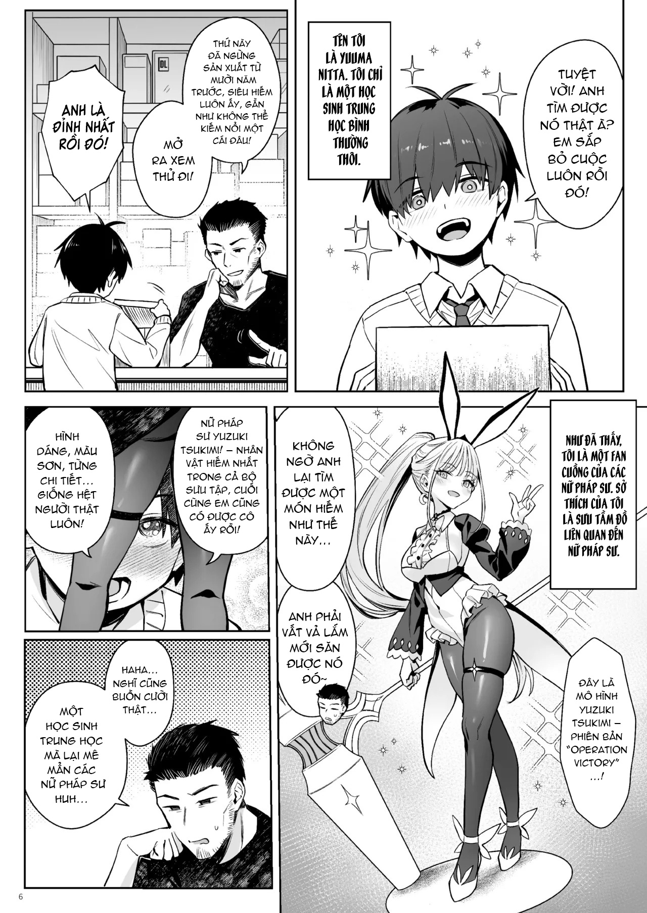 HentaiVN.net - Ảnh 5 - Moto Mahou Shoujo no Kazoku Banashi Tsuki - Oneshot.