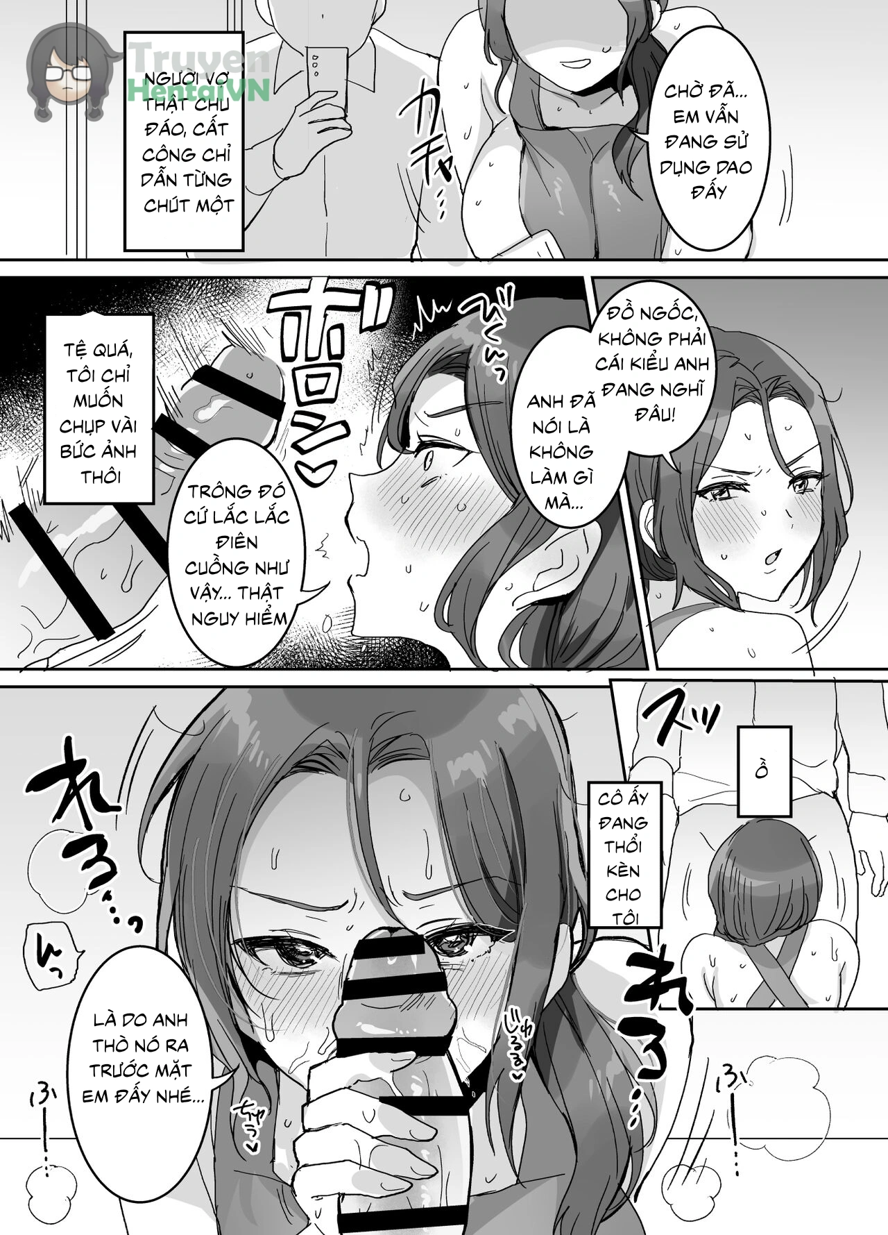 HentaiVN.net - Ảnh 12 - Okotteiru You ni Miete Nandemo Iu Koto Kiite Kureru Ore no Oku-san - Oneshot