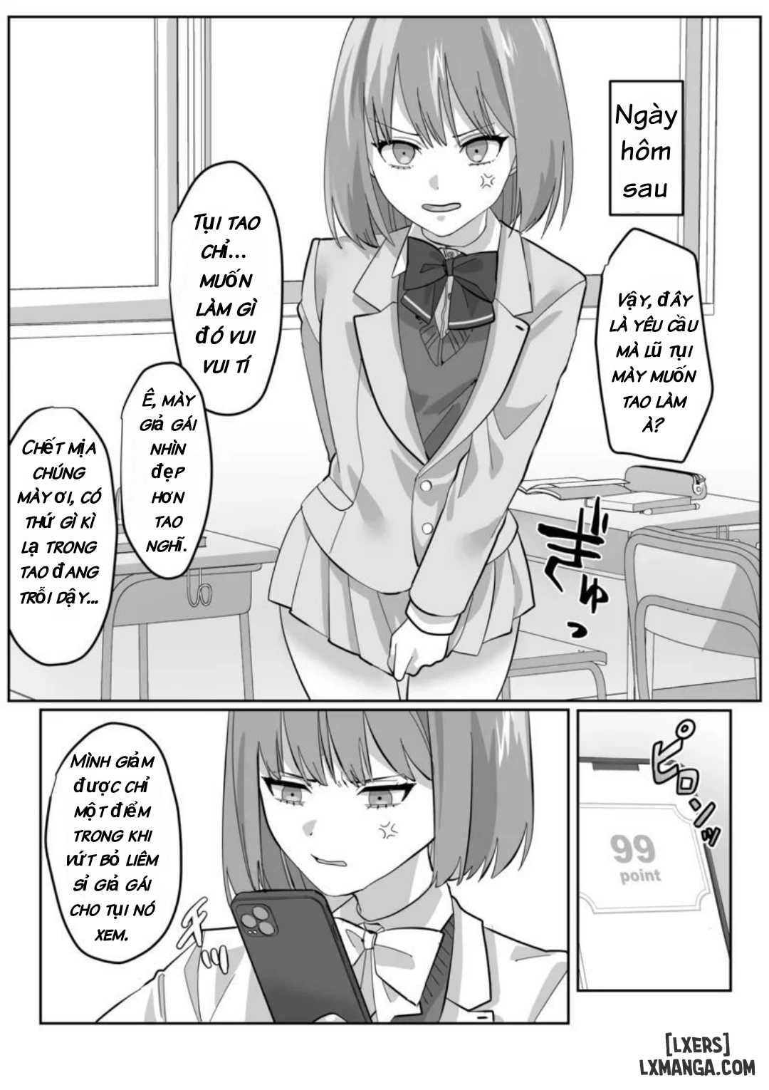 HentaiVN.net - Ảnh 4 - Chinh phục kẻ bắt nạt - Oneshot