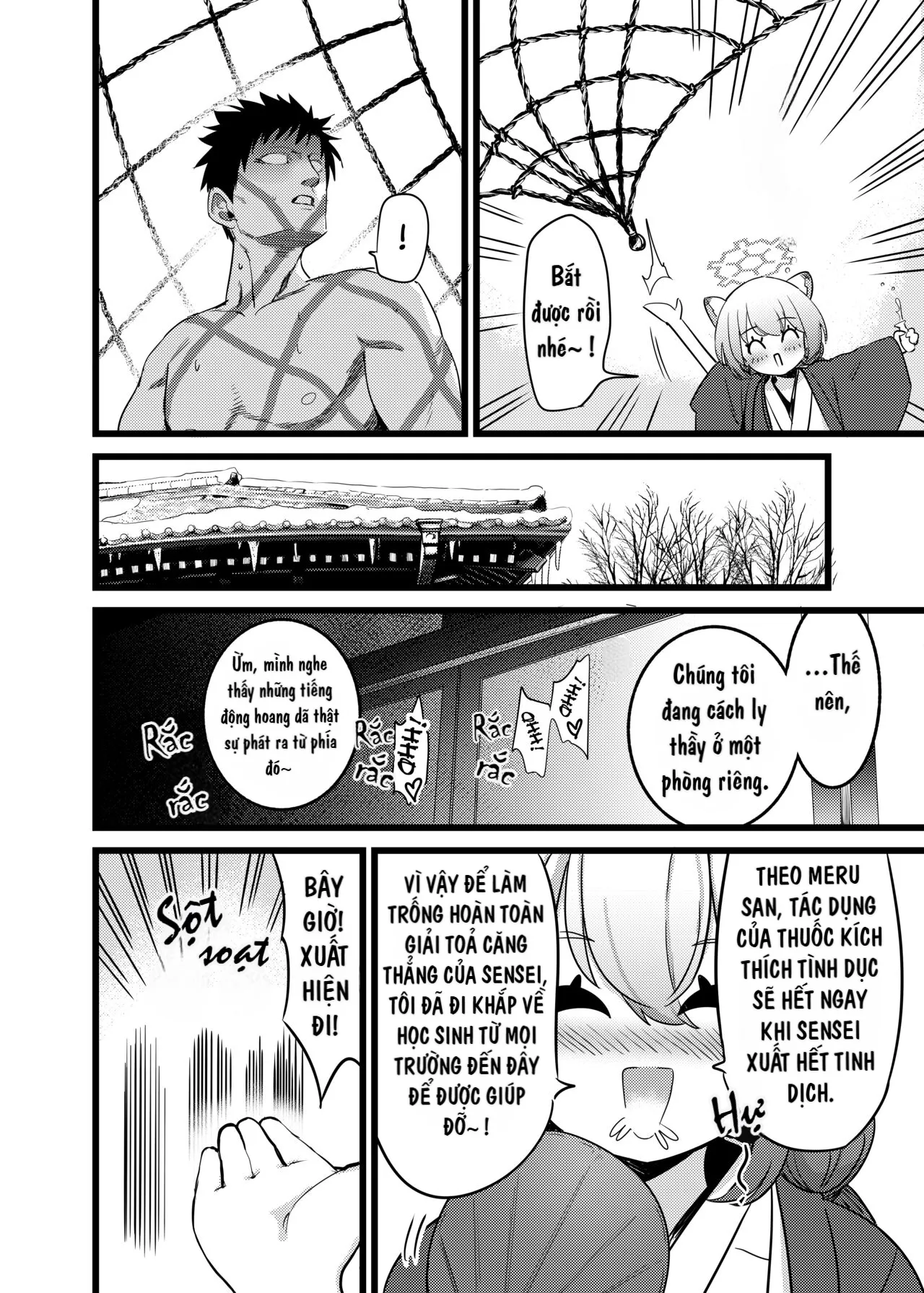 HentaiVN.net - Ảnh 15 - Sự cố kích thích tình dục ở suối nước nóng! Cố lên nào, SEX Avengers!! (Blue Archive) [Vietnam] [Bản dịch Hikari] - Oneshot