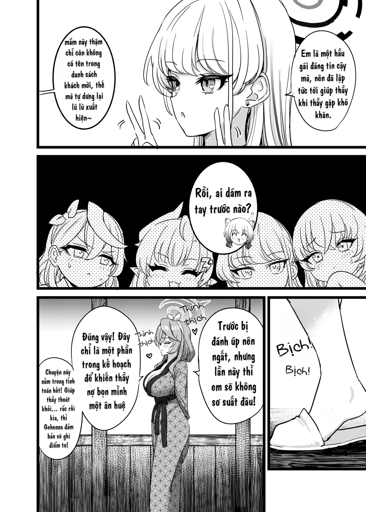 HentaiVN.net - Ảnh 17 - Sự cố kích thích tình dục ở suối nước nóng! Cố lên nào, SEX Avengers!! (Blue Archive) [Vietnam] [Bản dịch Hikari] - Oneshot