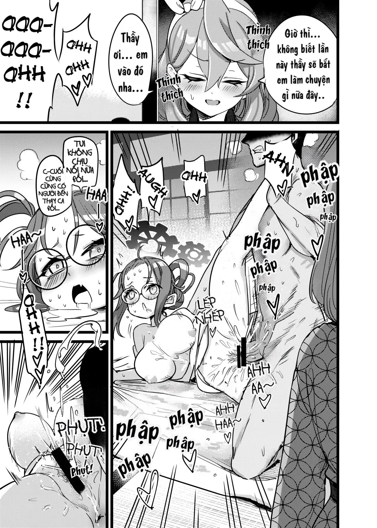 HentaiVN.net - Ảnh 18 - Sự cố kích thích tình dục ở suối nước nóng! Cố lên nào, SEX Avengers!! (Blue Archive) [Vietnam] [Bản dịch Hikari] - Oneshot
