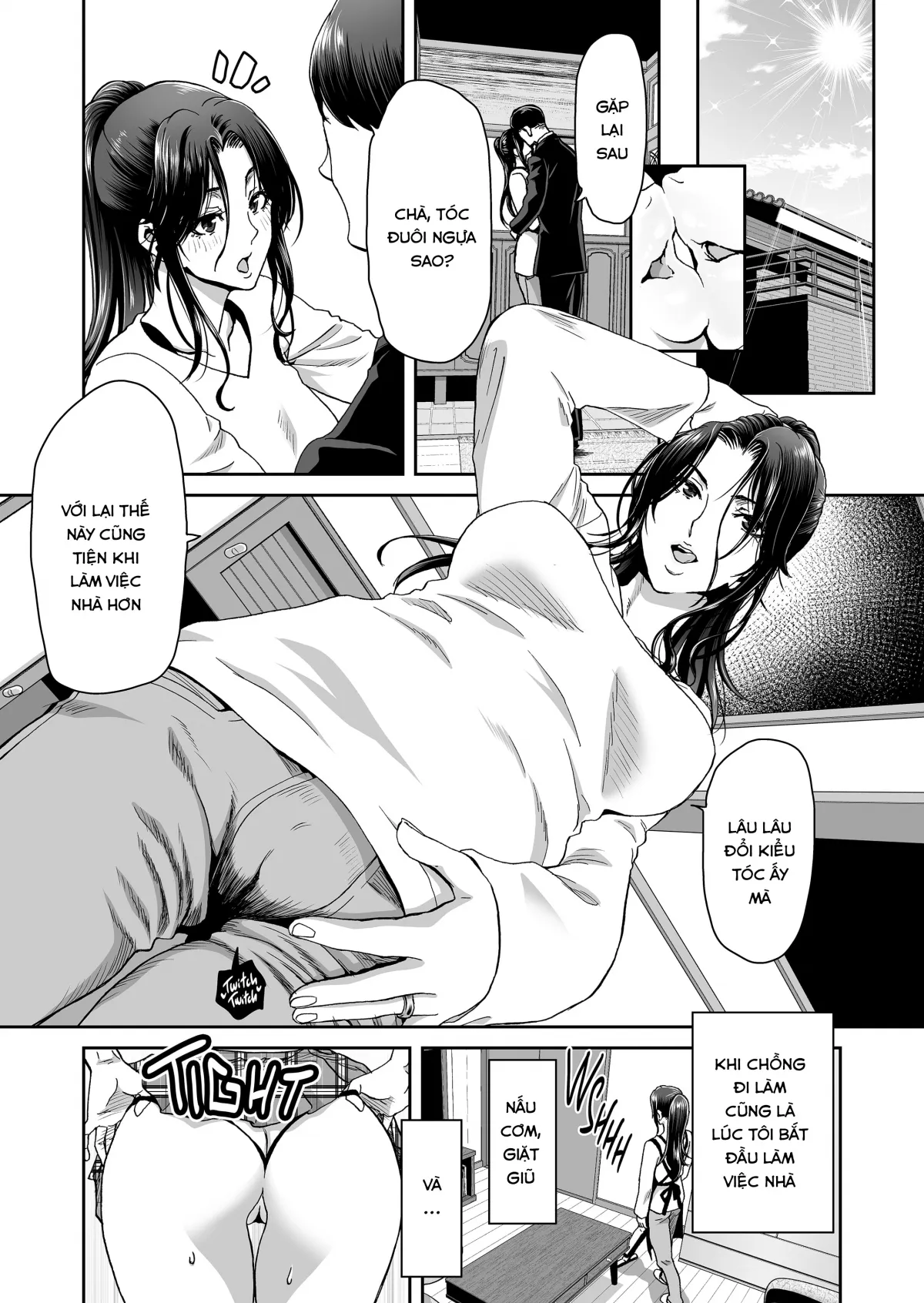 HentaiVN.net - Ảnh 20 - Vợ đổi kiểu tóc - Chap 1