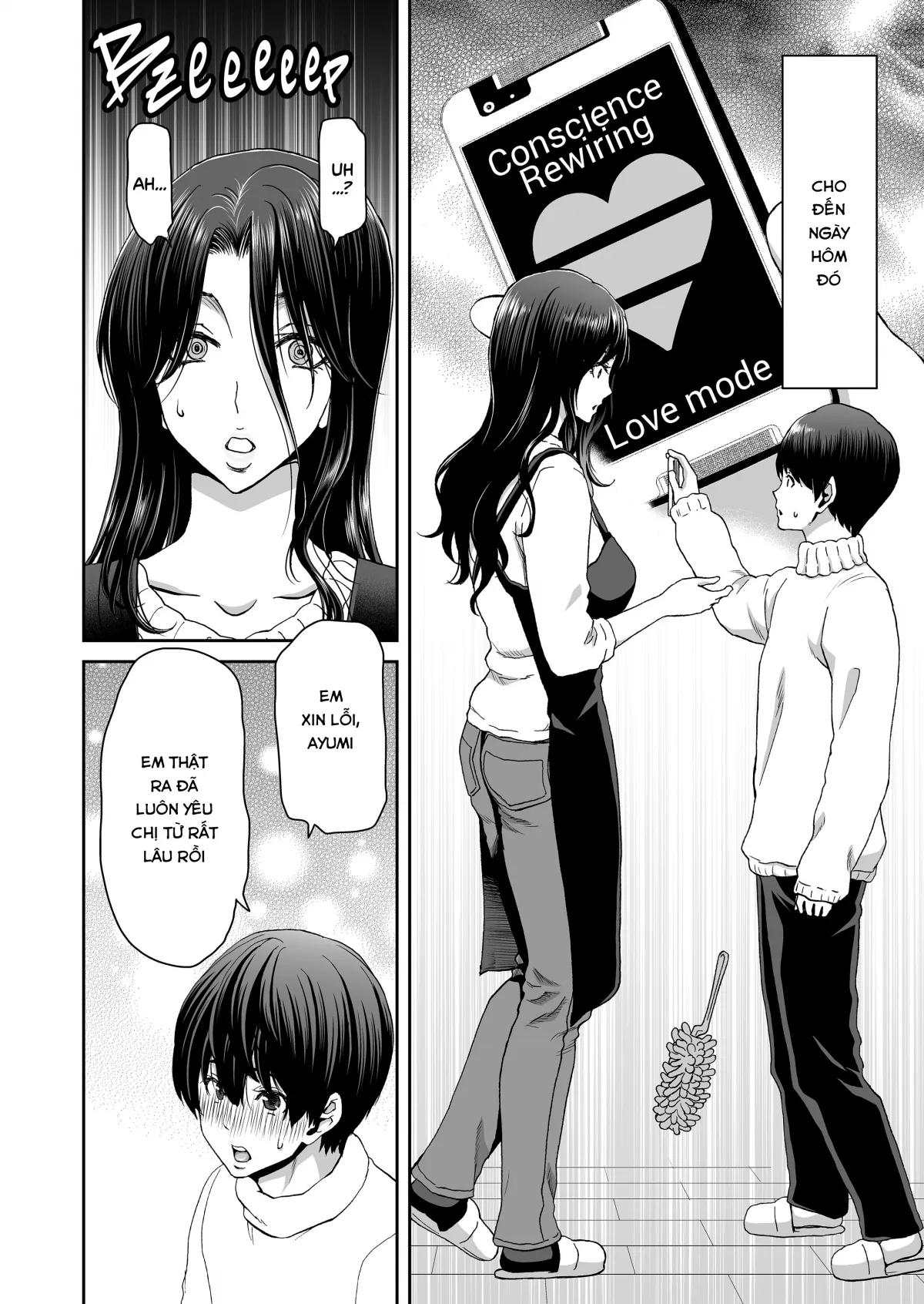 HentaiVN.net - Ảnh 9 - Vợ đổi kiểu tóc - Chap 1
