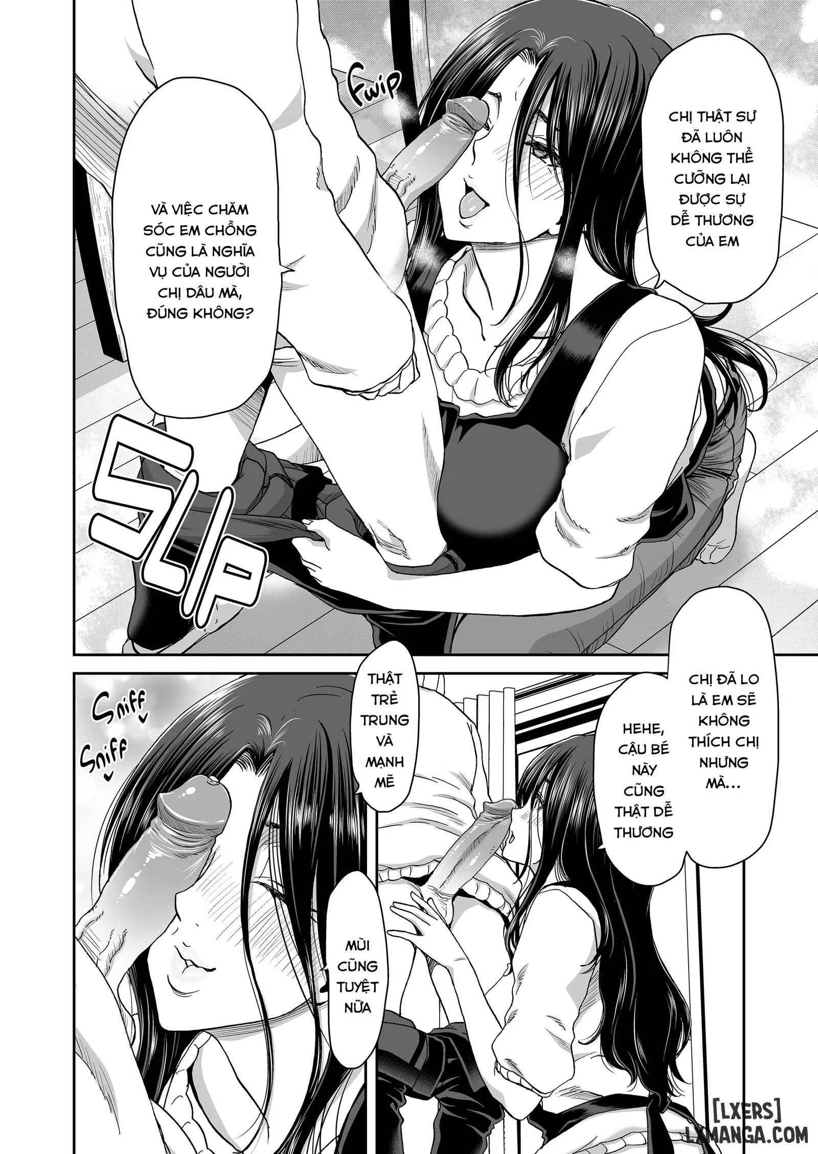HentaiVN.net - Ảnh 11 - Vợ đổi kiểu tóc - Chương 1