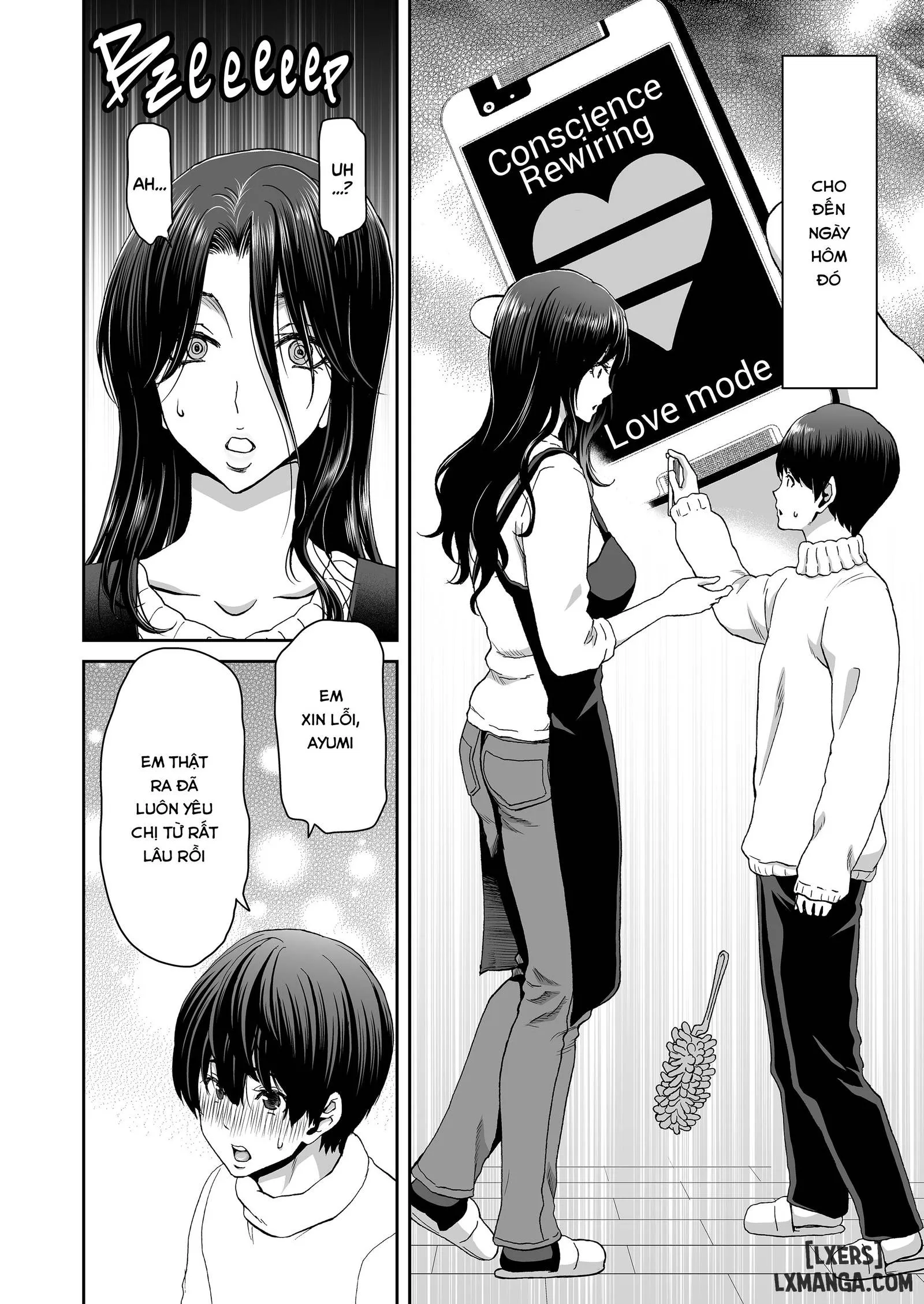 HentaiVN.net - Ảnh 9 - Vợ đổi kiểu tóc - Chương 1