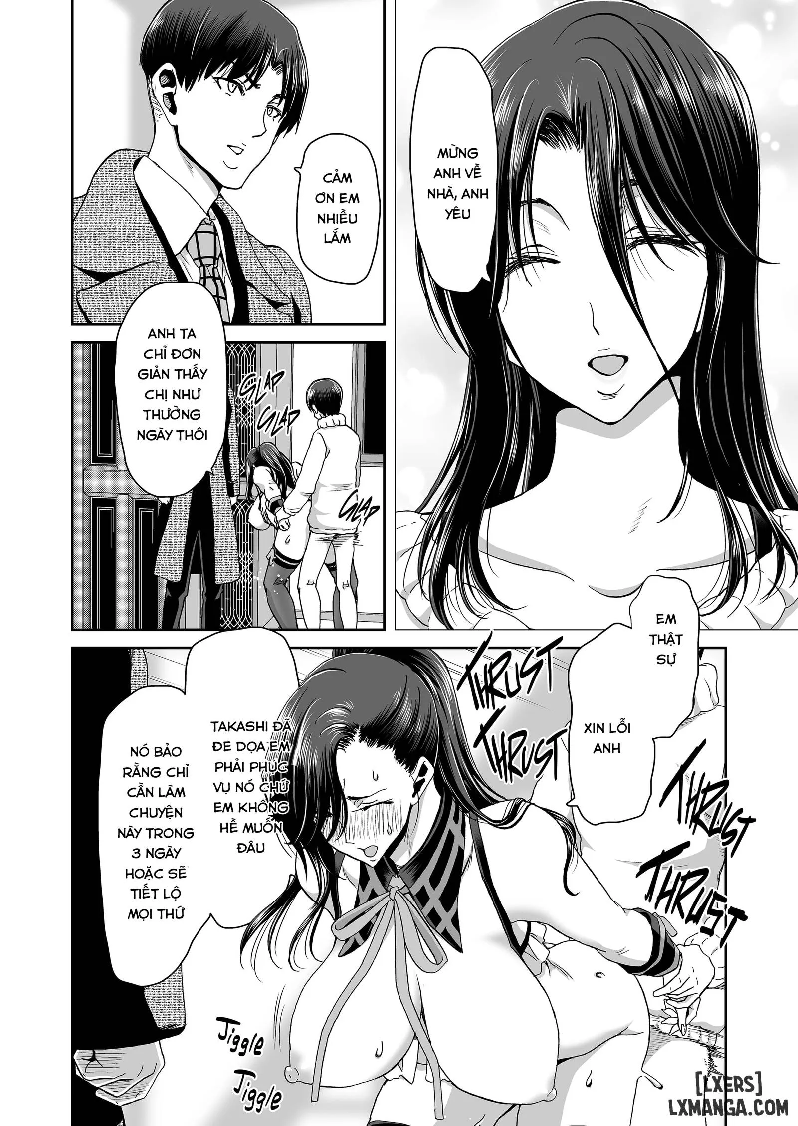 HentaiVN.net - Ảnh 6 - Vợ đổi kiểu tóc - Chương 3