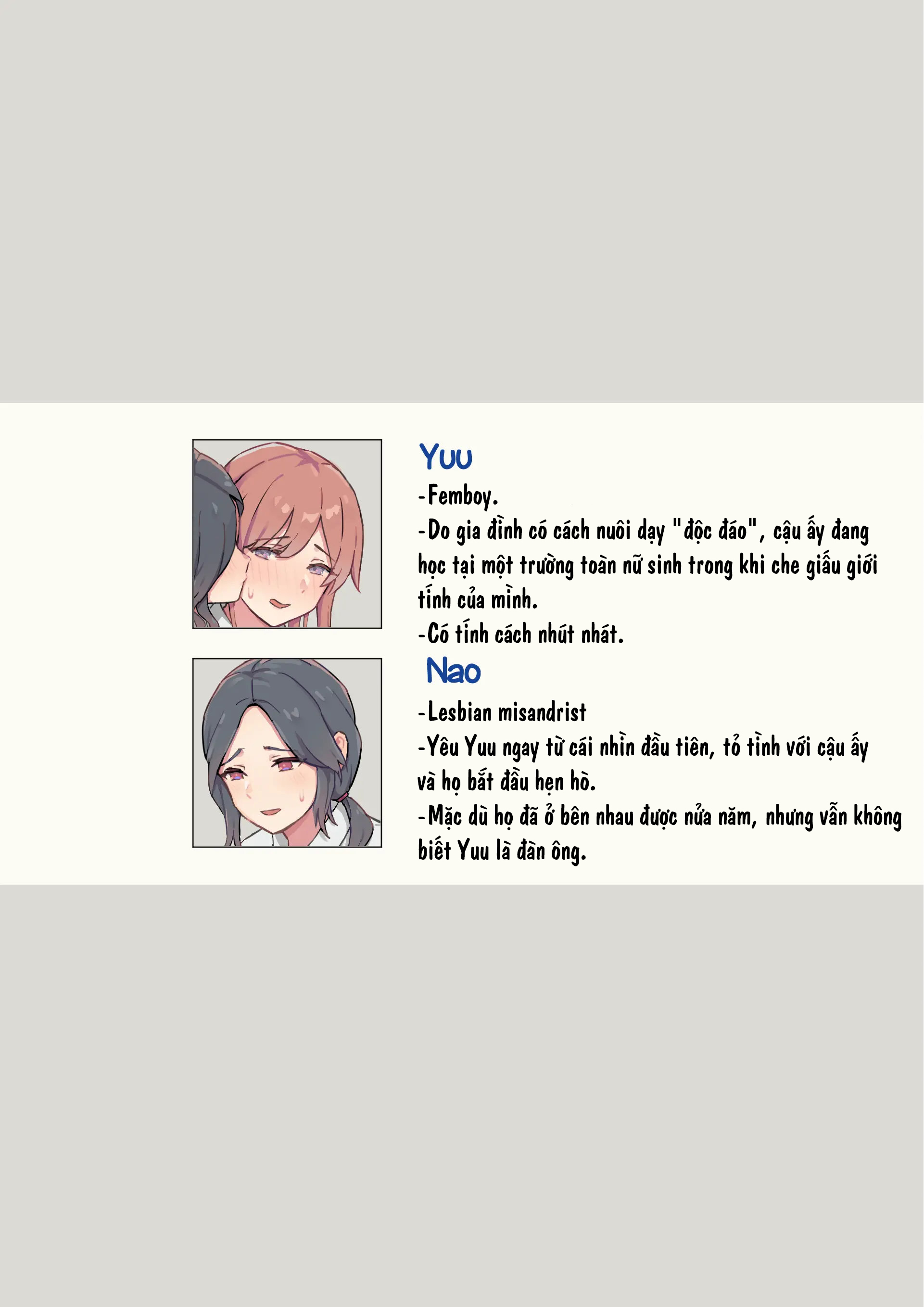 HentaiVN.net - Ảnh 3 - My Girlfriend is a Femboy - Oneshot