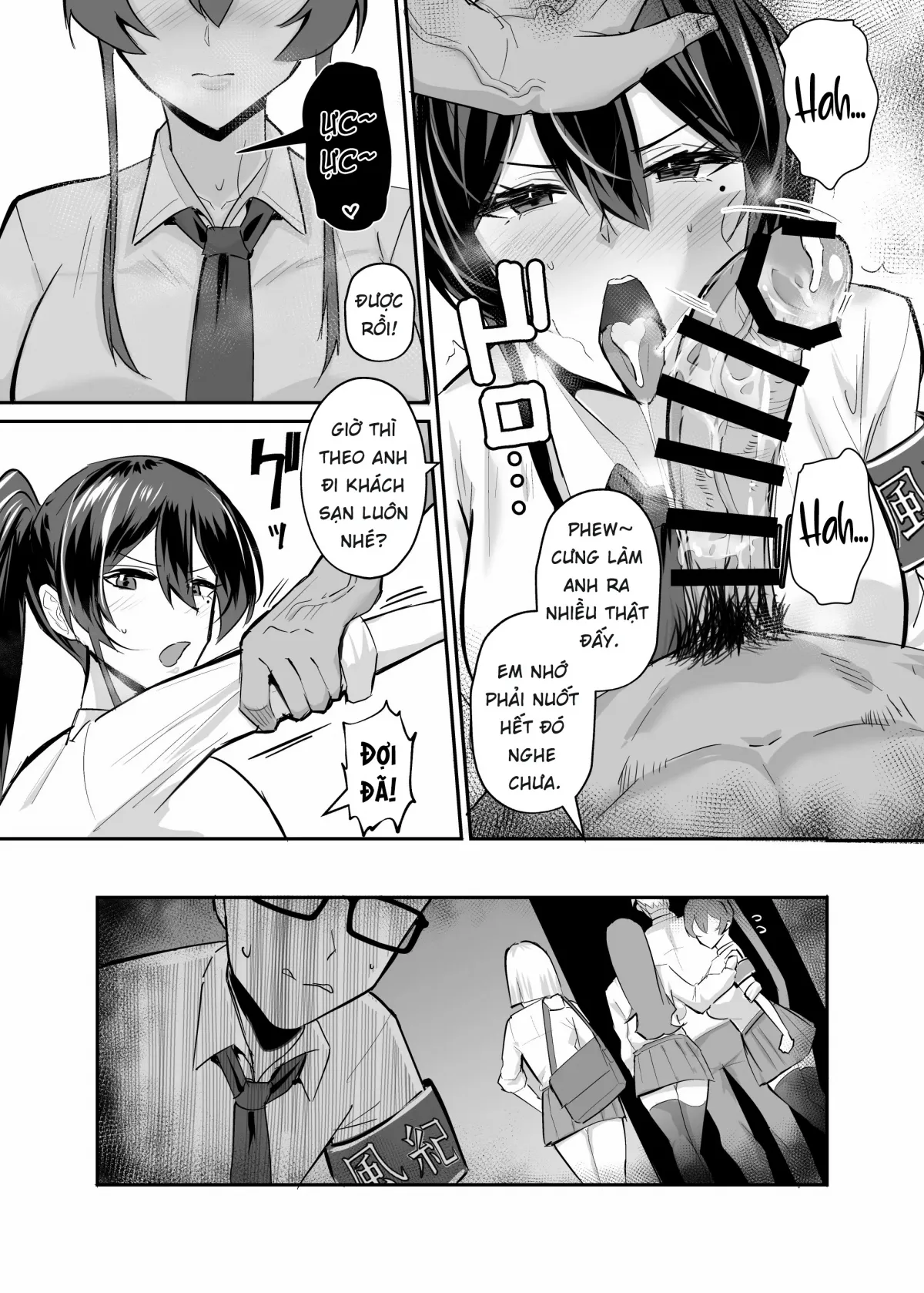 HentaiVN.net - Ảnh 12 - Kuppuku ~Fuuki Iinchou wa Odosarete Netorarete...~ [屈服〜風紀委員長は脅されて寝取られて…〜] - Chap 2