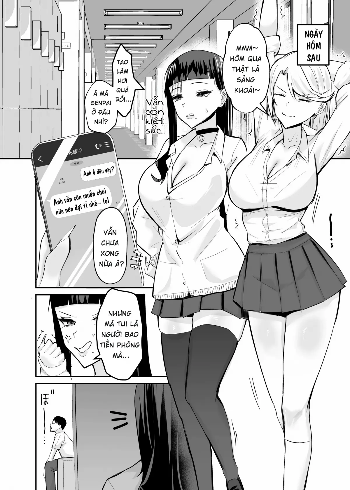 HentaiVN.net - Ảnh 13 - Kuppuku ~Fuuki Iinchou wa Odosarete Netorarete...~ [屈服〜風紀委員長は脅されて寝取られて…〜] - Chap 2