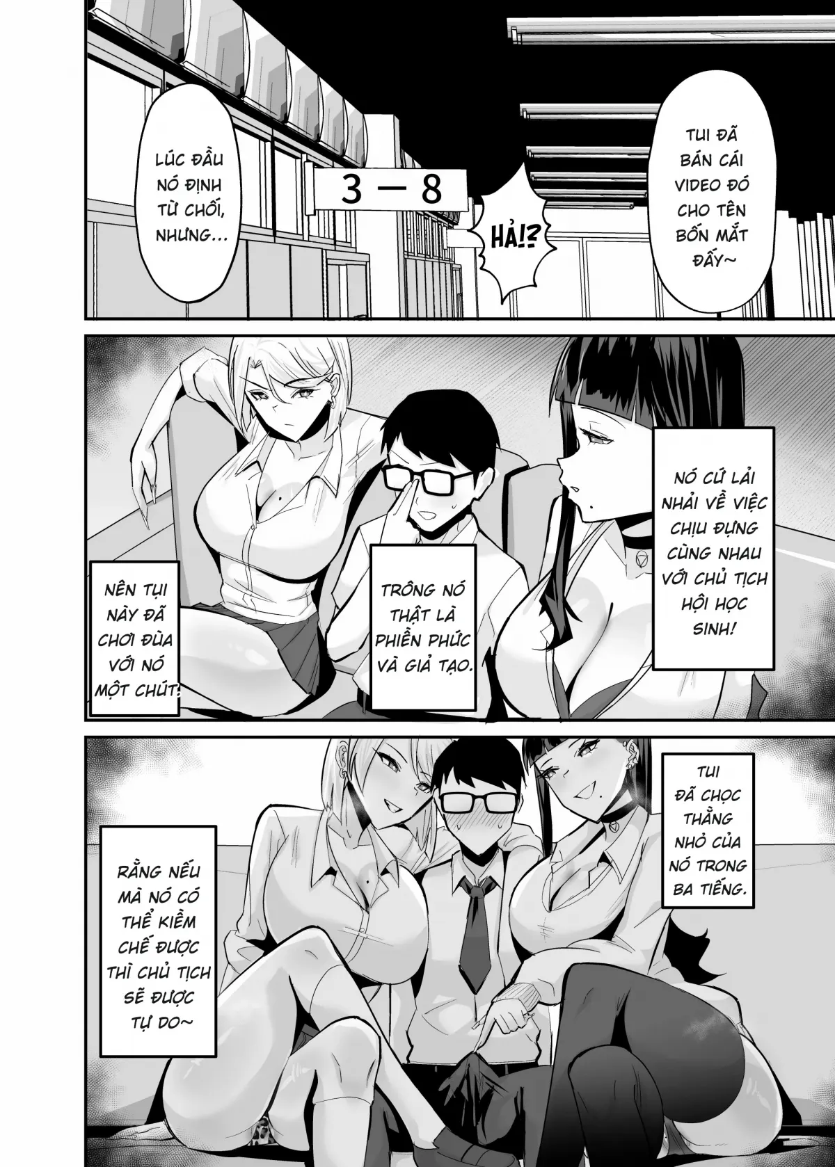 HentaiVN.net - Ảnh 33 - Kuppuku ~Fuuki Iinchou wa Odosarete Netorarete...~ [屈服〜風紀委員長は脅されて寝取られて…〜] - Chap 2