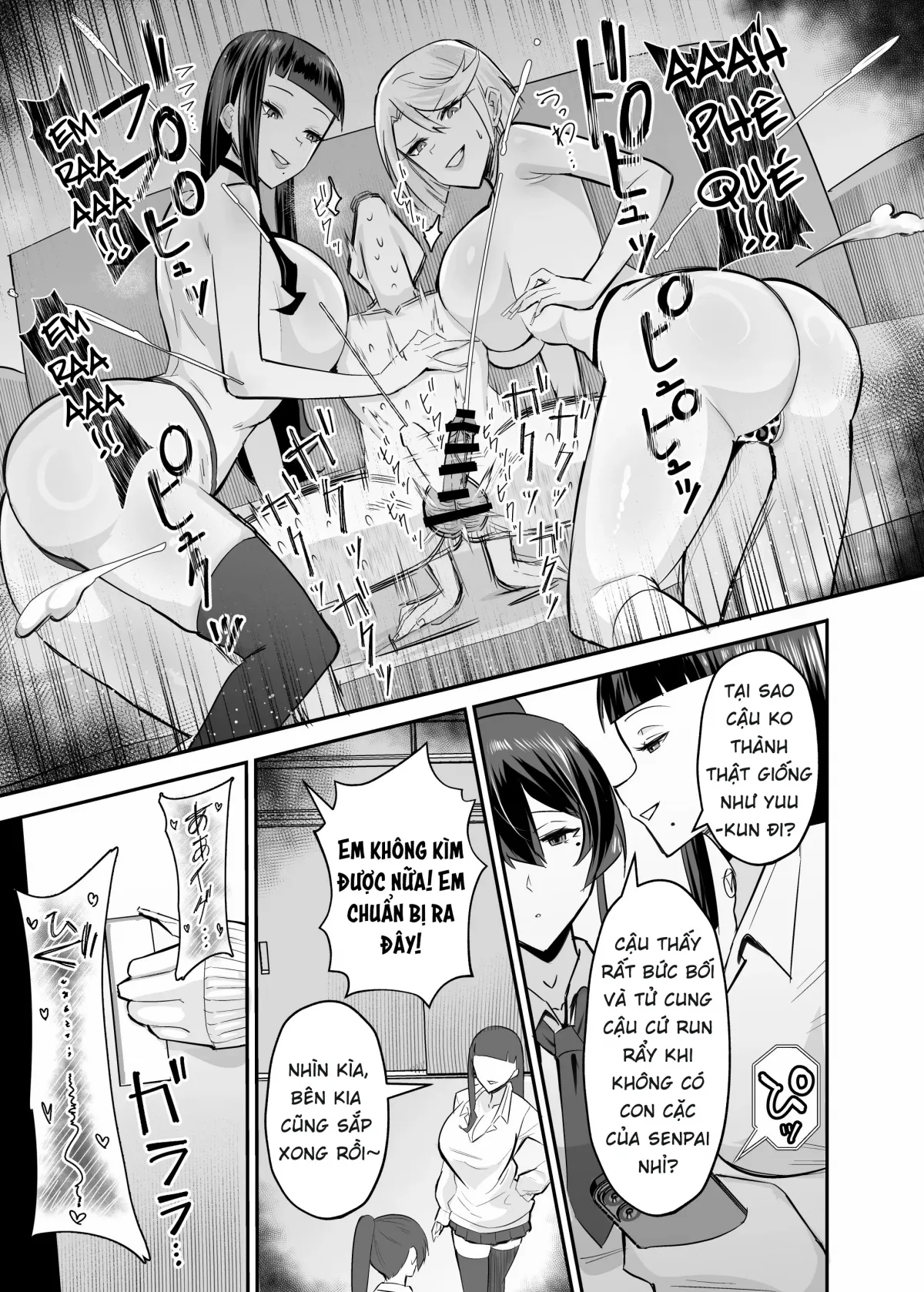 HentaiVN.net - Ảnh 38 - Kuppuku ~Fuuki Iinchou wa Odosarete Netorarete...~ [屈服〜風紀委員長は脅されて寝取られて…〜] - Chap 2