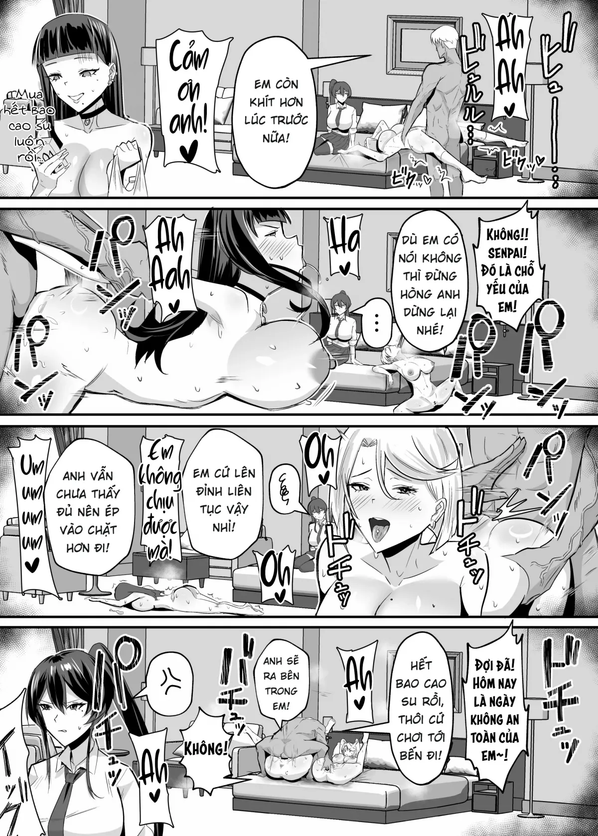 HentaiVN.net - Ảnh 53 - Kuppuku ~Fuuki Iinchou wa Odosarete Netorarete...~ [屈服〜風紀委員長は脅されて寝取られて…〜] - Chap 2