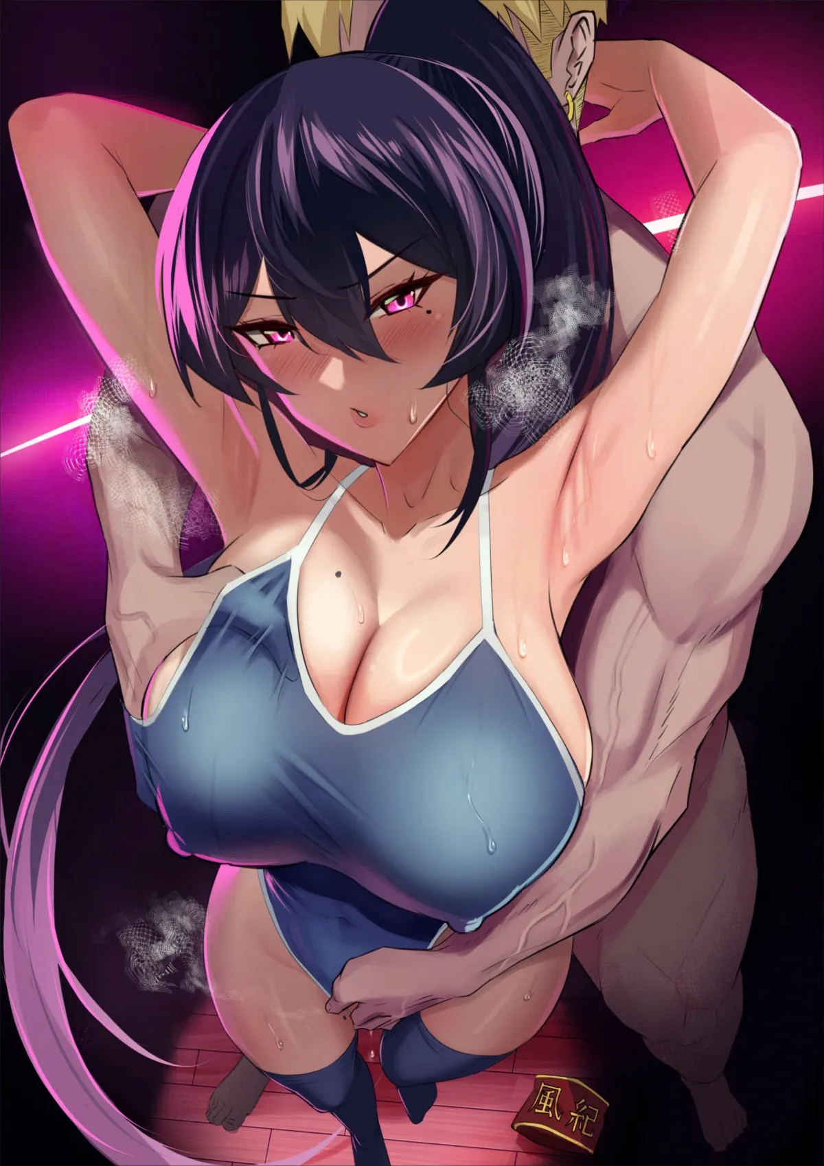 HentaiVN.net - Ảnh 78 - Kuppuku ~Fuuki Iinchou wa Odosarete Netorarete...~ [屈服〜風紀委員長は脅されて寝取られて…〜] - Chap 2