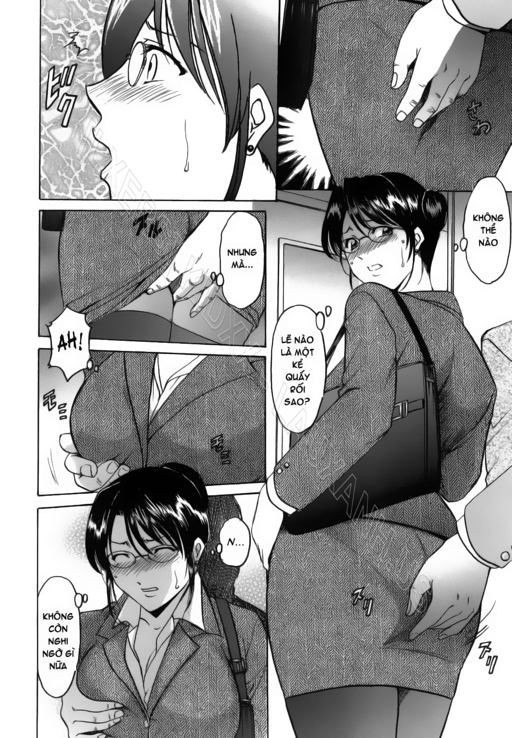 HentaiVN.net - Ảnh 12 - Inran Onna Kyoushi Ga Dekiru Made [Until She Becomes a Slutty Teacher] - Chap 1