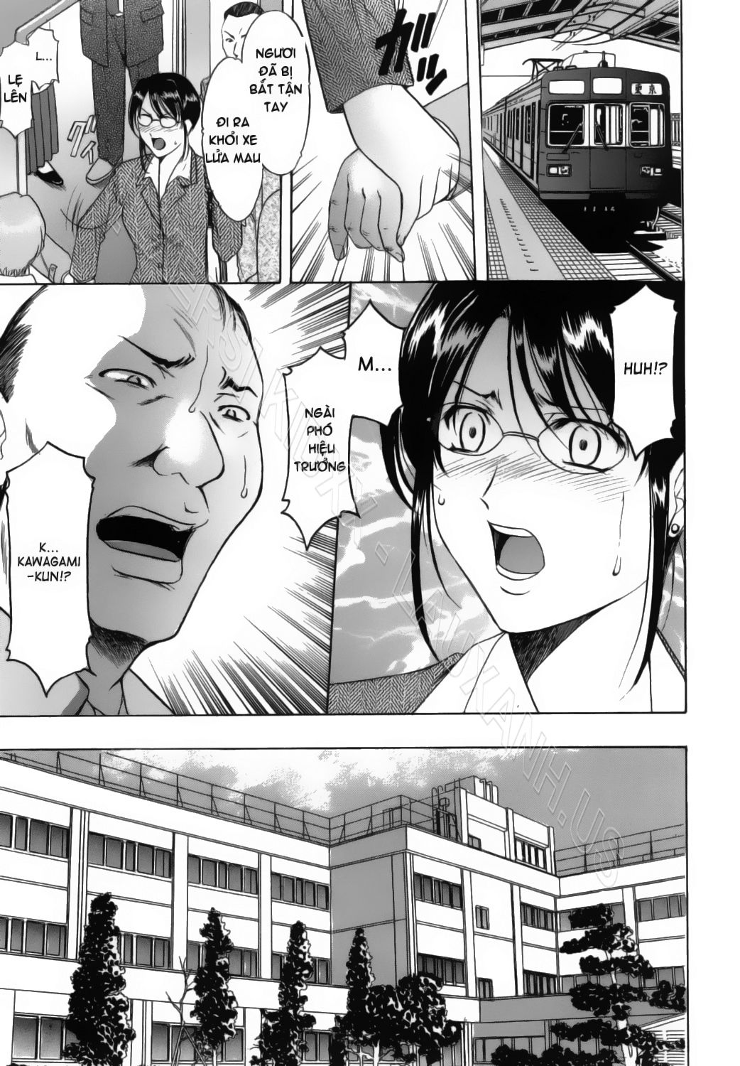 HentaiVN.net - Ảnh 13 - Inran Onna Kyoushi Ga Dekiru Made [Until She Becomes a Slutty Teacher] - Chap 1