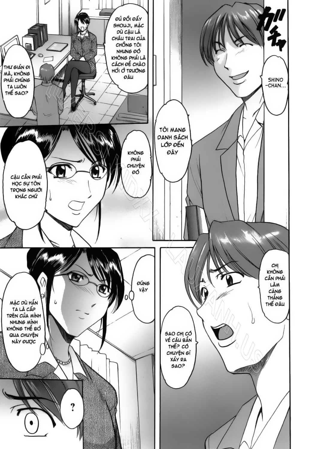 HentaiVN.net - Ảnh 15 - Inran Onna Kyoushi Ga Dekiru Made [Until She Becomes a Slutty Teacher] - Chap 1