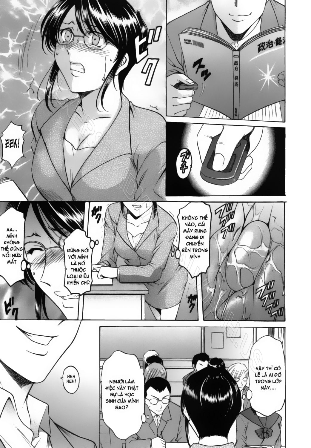 HentaiVN.net - Ảnh 9 - Inran Onna Kyoushi Ga Dekiru Made [Until She Becomes a Slutty Teacher] - Chap 2