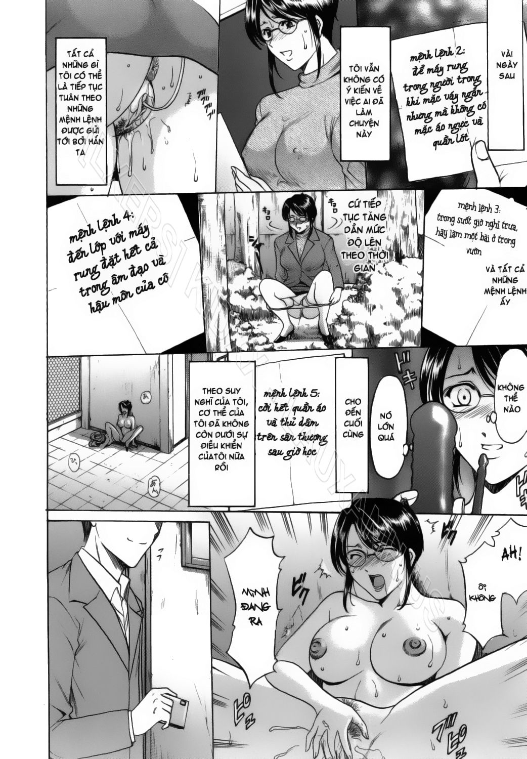 HentaiVN.net - Ảnh 10 - Inran Onna Kyoushi Ga Dekiru Made [Until She Becomes a Slutty Teacher] - Chap 2