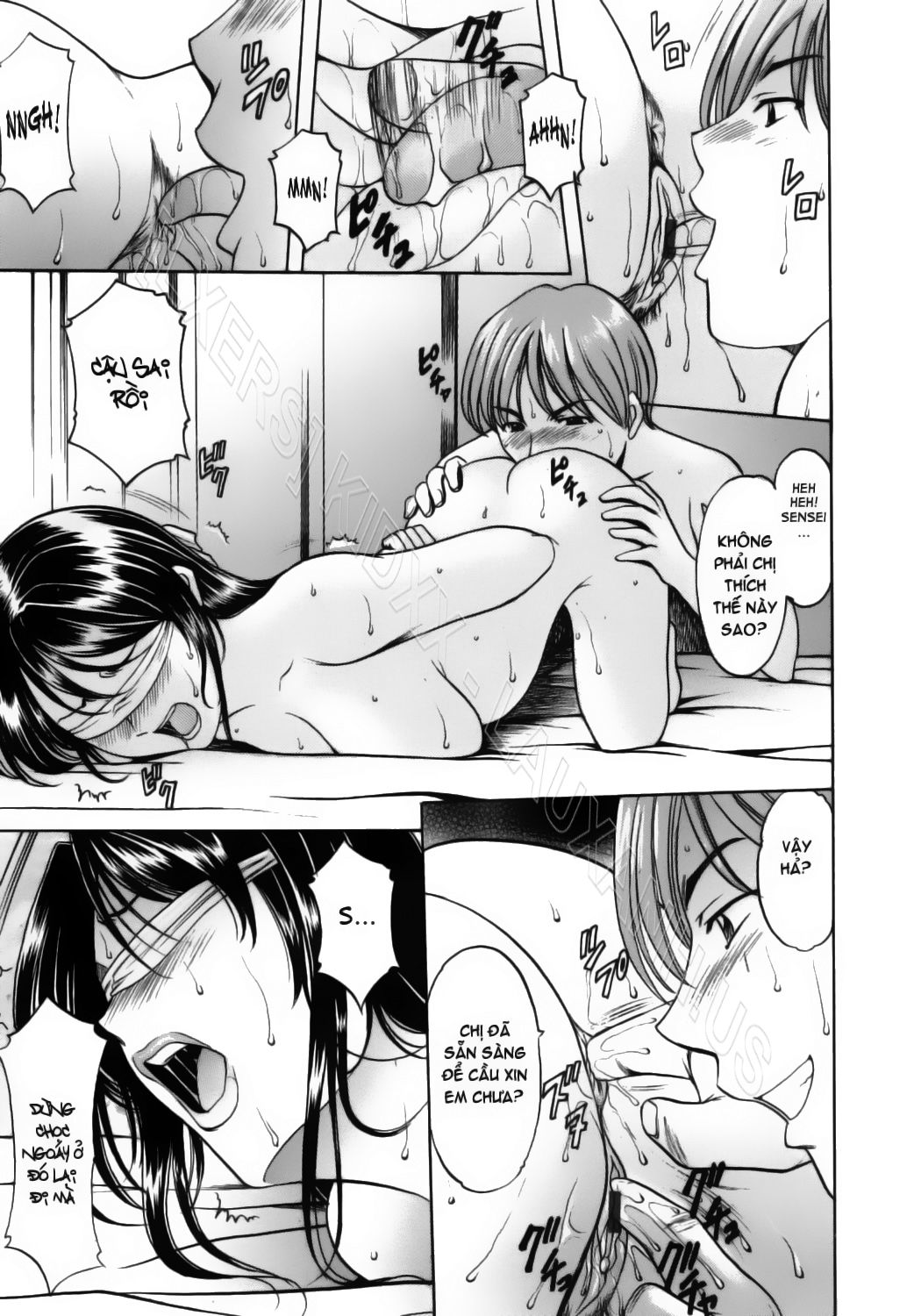 HentaiVN.net - Ảnh 13 - Inran Onna Kyoushi Ga Dekiru Made [Until She Becomes a Slutty Teacher] - Chap 3