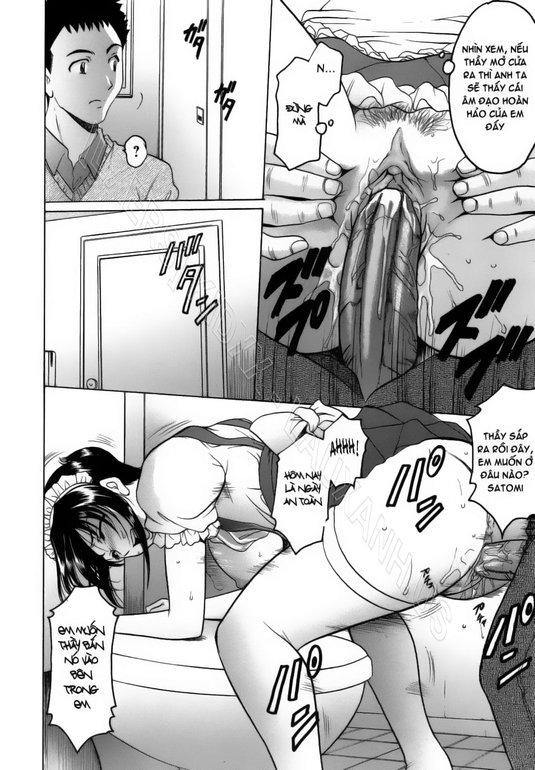 HentaiVN.net - Ảnh 18 - Inran Onna Kyoushi Ga Dekiru Made [Until She Becomes a Slutty Teacher] - Chap 5