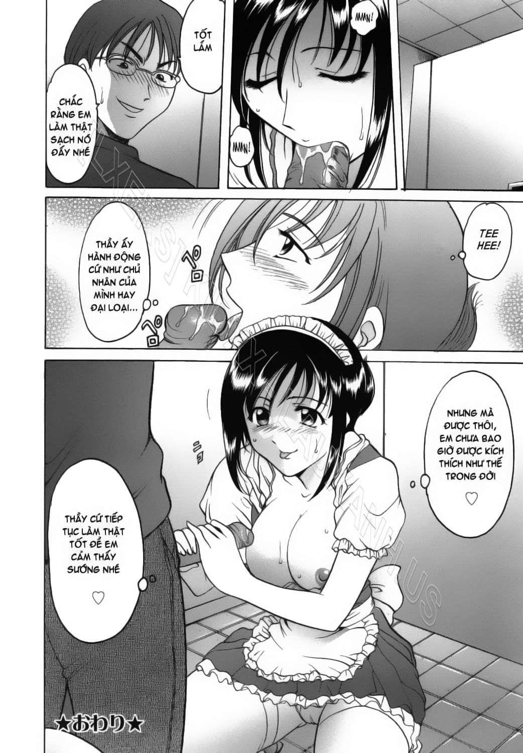 HentaiVN.net - Ảnh 20 - Inran Onna Kyoushi Ga Dekiru Made [Until She Becomes a Slutty Teacher] - Chap 5