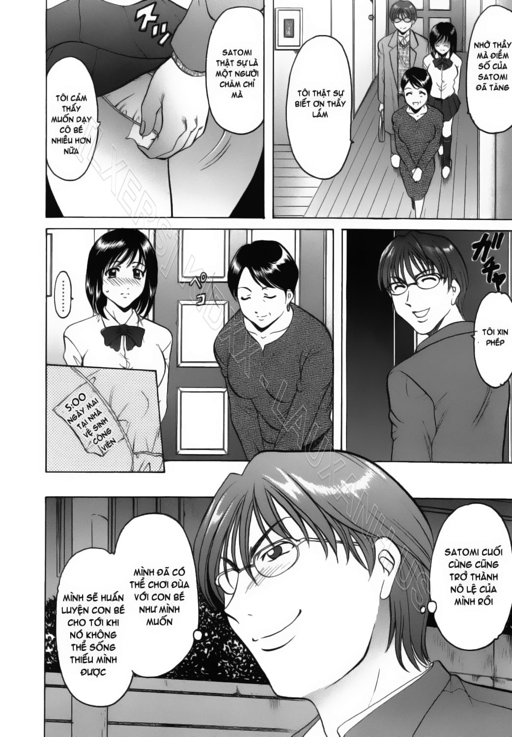 HentaiVN.net - Ảnh 4 - Inran Onna Kyoushi Ga Dekiru Made [Until She Becomes a Slutty Teacher] - Chap 5