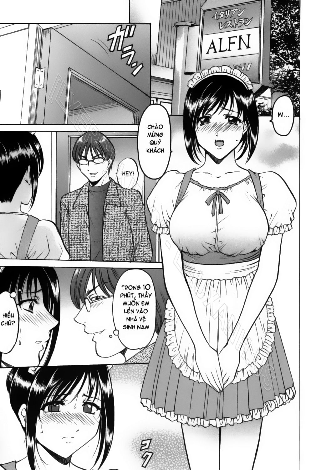 HentaiVN.net - Ảnh 7 - Inran Onna Kyoushi Ga Dekiru Made [Until She Becomes a Slutty Teacher] - Chap 5
