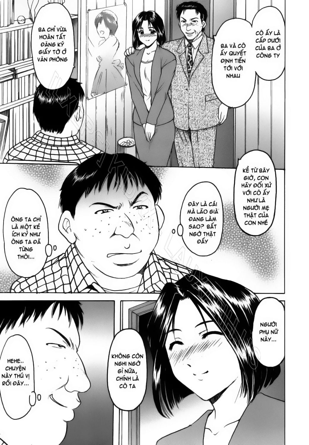 HentaiVN.net - Ảnh 3 - Inran Onna Kyoushi Ga Dekiru Made [Until She Becomes a Slutty Teacher] - Chap 6