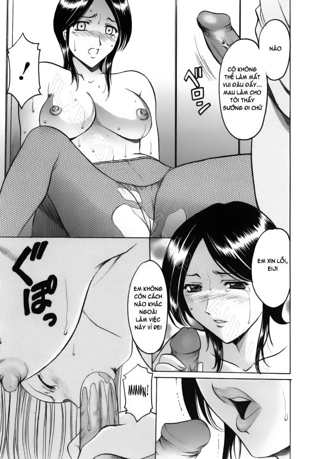 HentaiVN.net - Ảnh 11 - Inran Onna Kyoushi Ga Dekiru Made [Until She Becomes a Slutty Teacher] - Chap 8