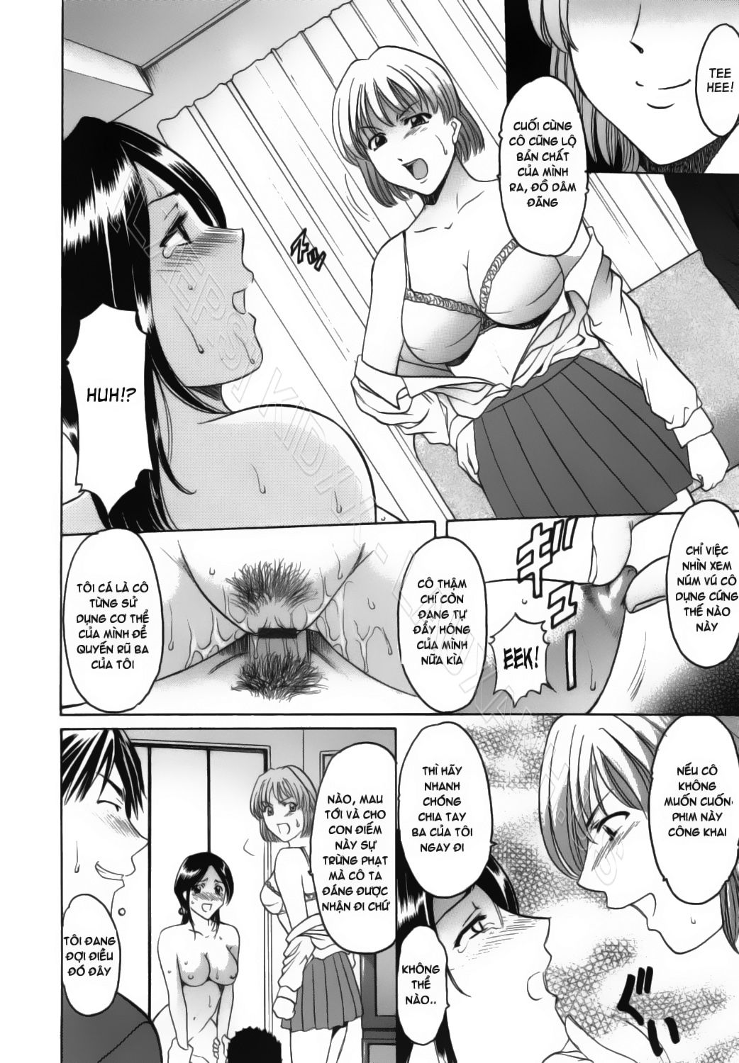 HentaiVN.net - Ảnh 16 - Inran Onna Kyoushi Ga Dekiru Made [Until She Becomes a Slutty Teacher] - Chap 8