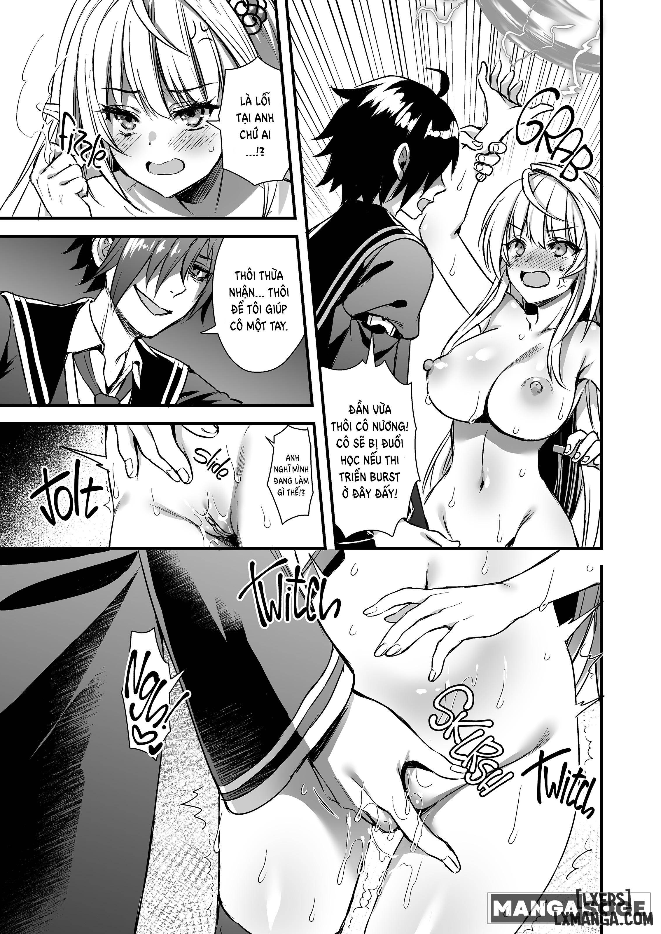 HentaiVN.net - Ảnh 18 - Mahou Gakuen No Ochikobore - Chap 1