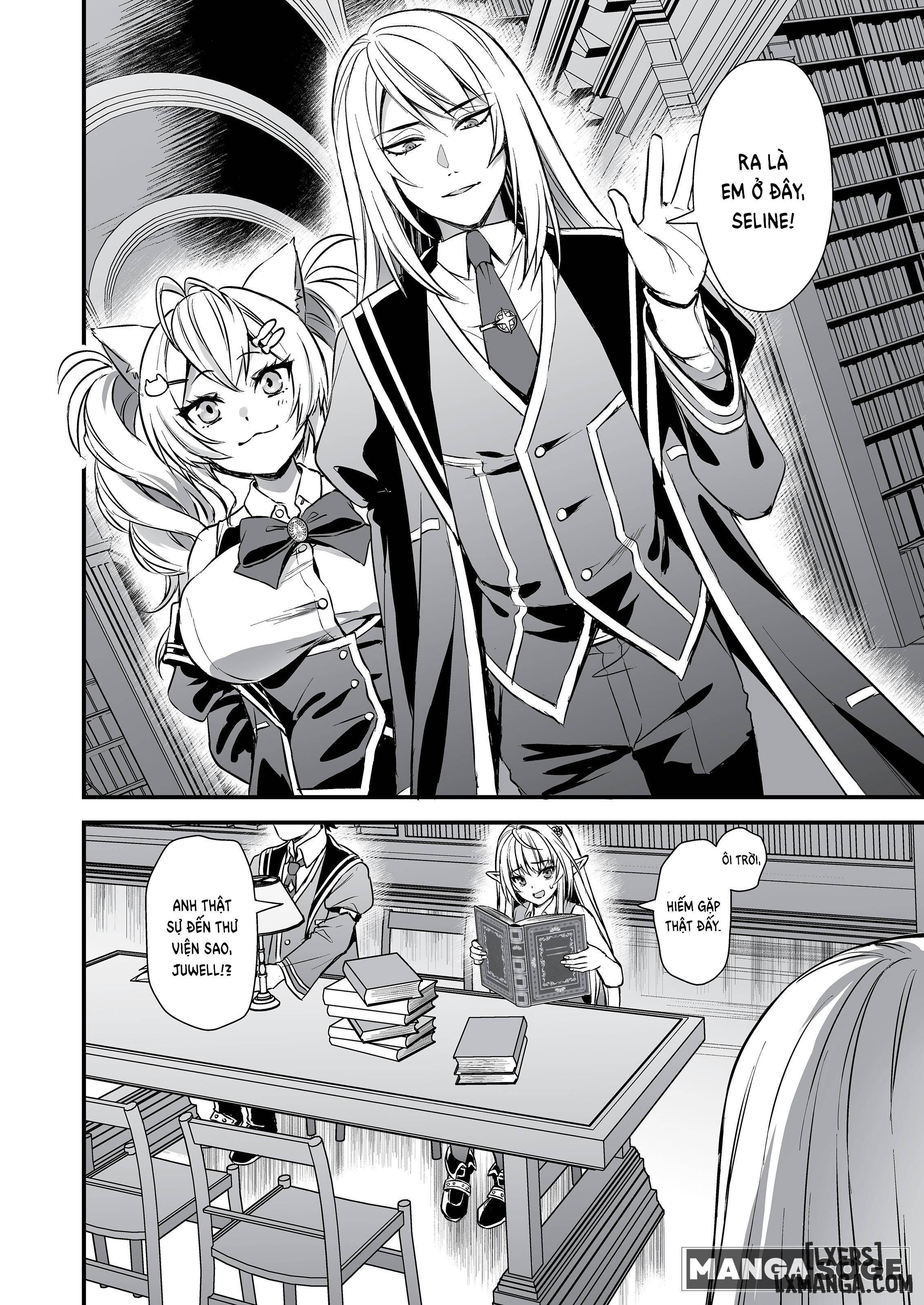HentaiVN.net - Ảnh 30 - Mahou Gakuen No Ochikobore - Chap 1