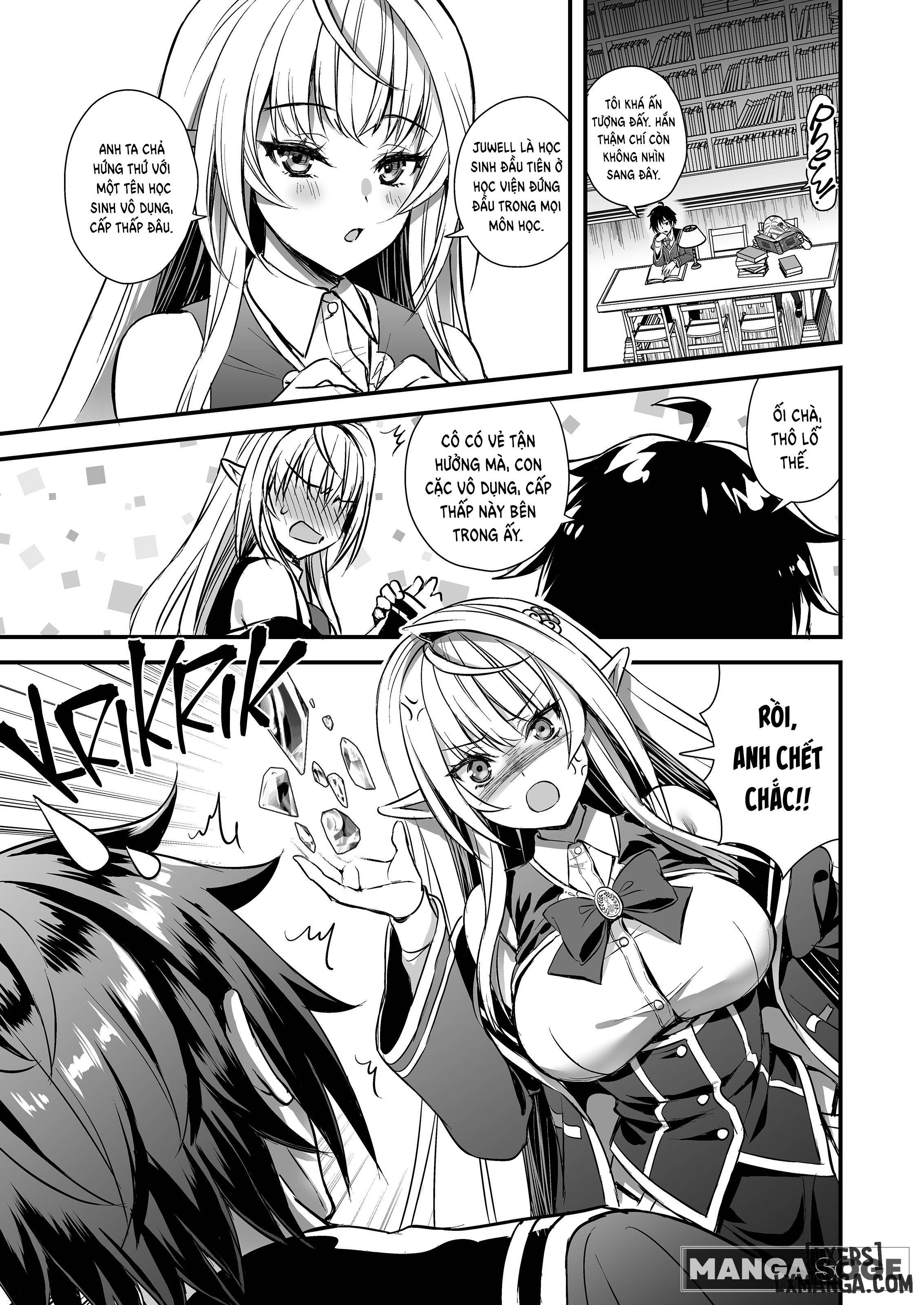 HentaiVN.net - Ảnh 33 - Mahou Gakuen No Ochikobore - Chap 1