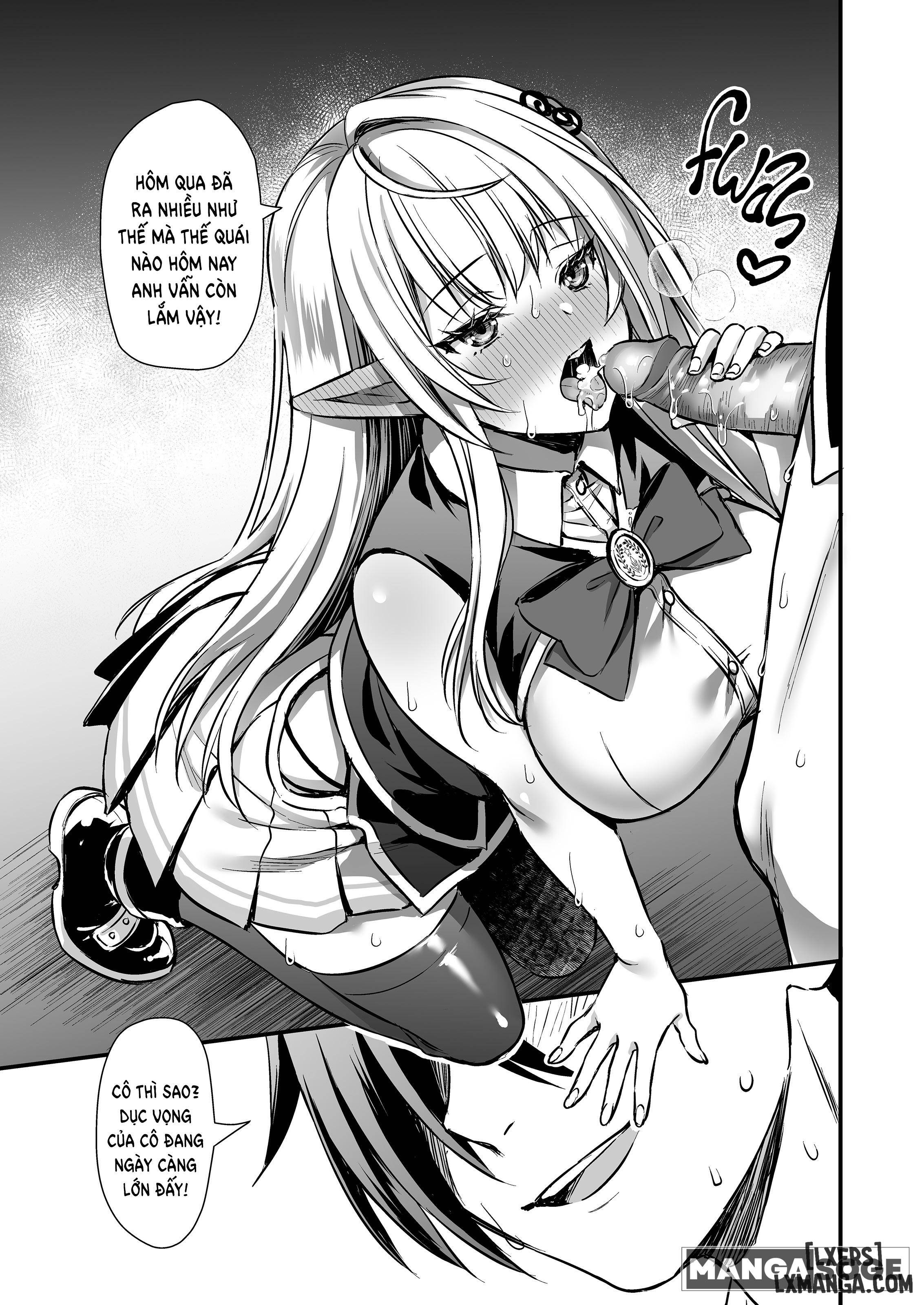 HentaiVN.net - Ảnh 41 - Mahou Gakuen No Ochikobore - Chap 1
