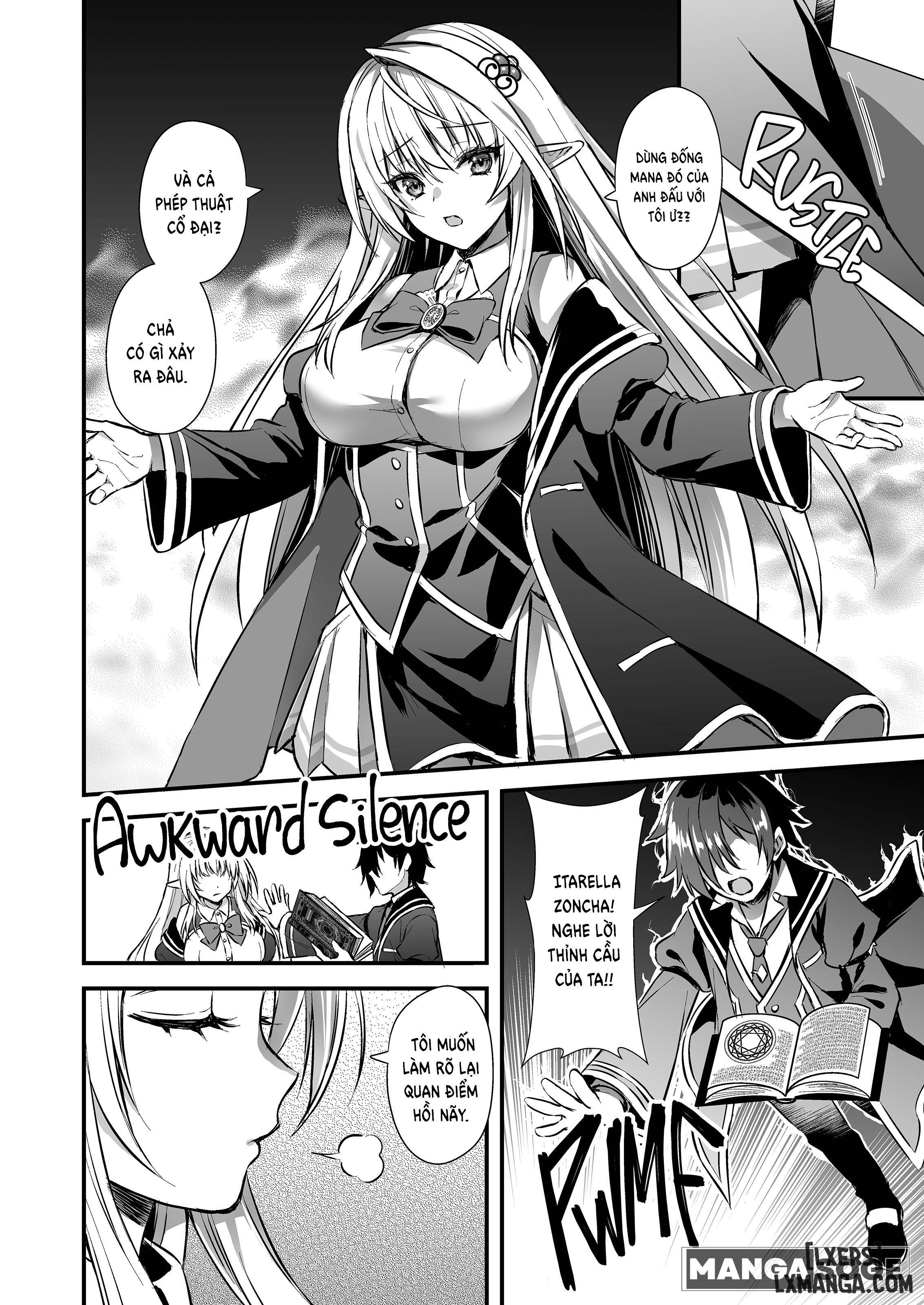 HentaiVN.net - Ảnh 9 - Mahou Gakuen No Ochikobore - Chap 1