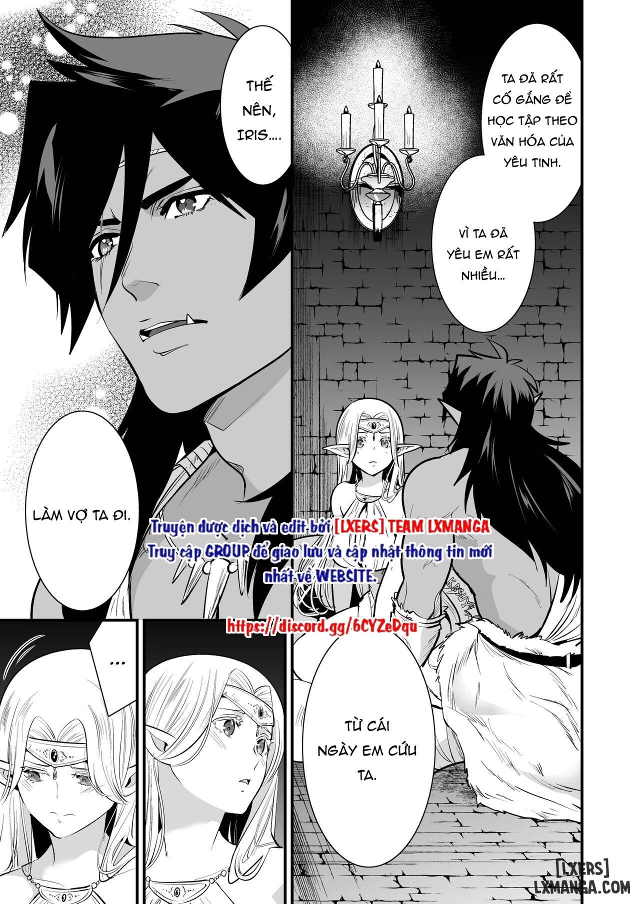 HentaiVN.net - Ảnh 10 - The Orc's Bride: An Elf Held Captive by Pleasure - Chap 1