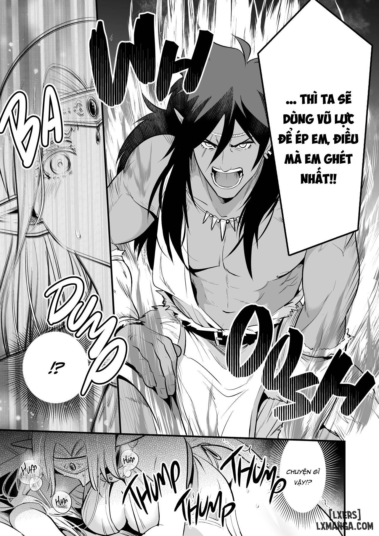 HentaiVN.net - Ảnh 12 - The Orc's Bride: An Elf Held Captive by Pleasure - Chap 1
