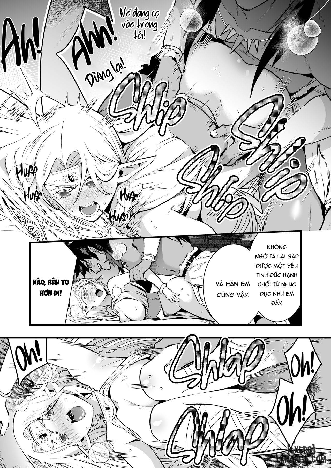HentaiVN.net - Ảnh 24 - The Orc's Bride: An Elf Held Captive by Pleasure - Chap 1