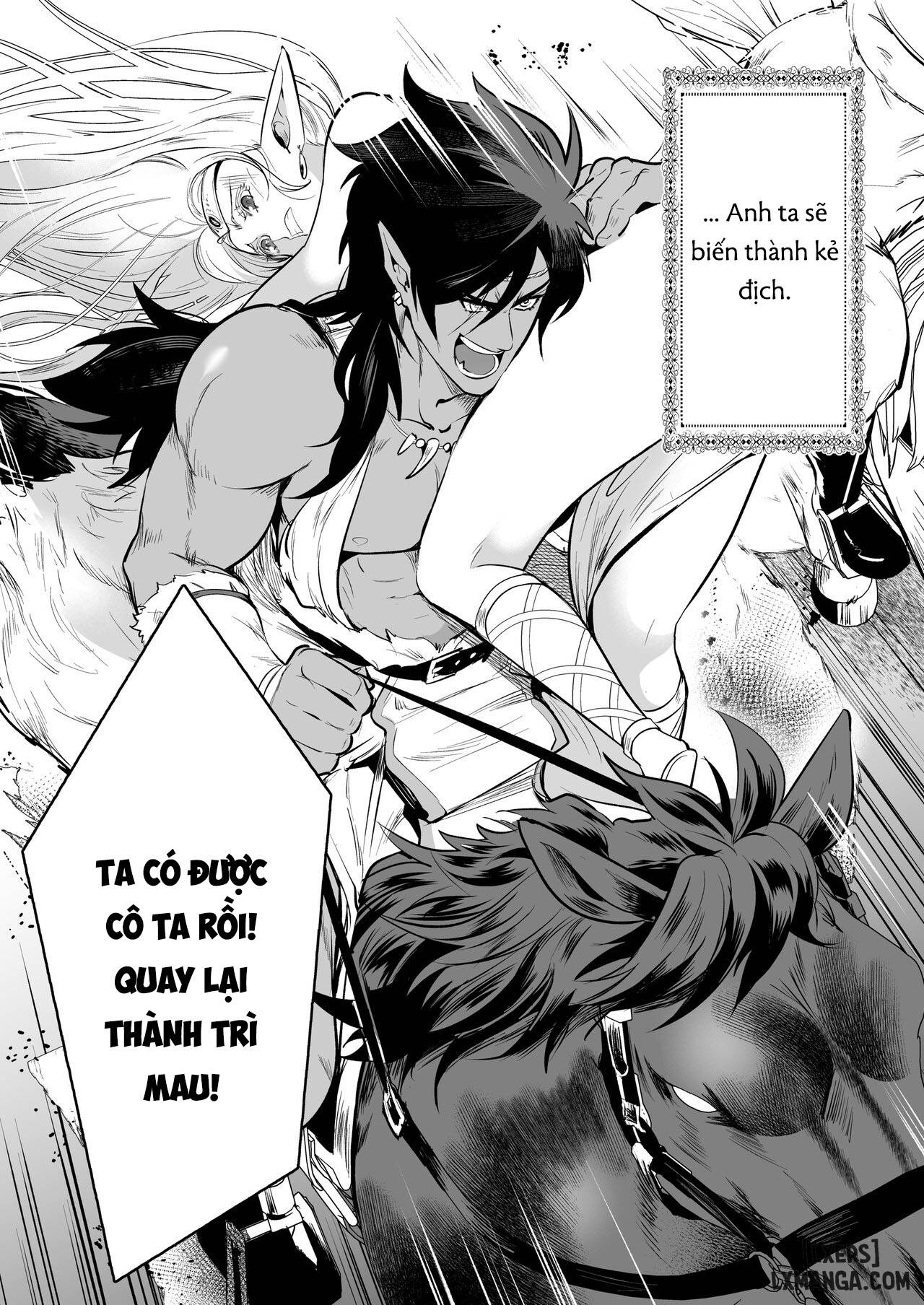 HentaiVN.net - Ảnh 5 - The Orc's Bride: An Elf Held Captive by Pleasure - Chap 1