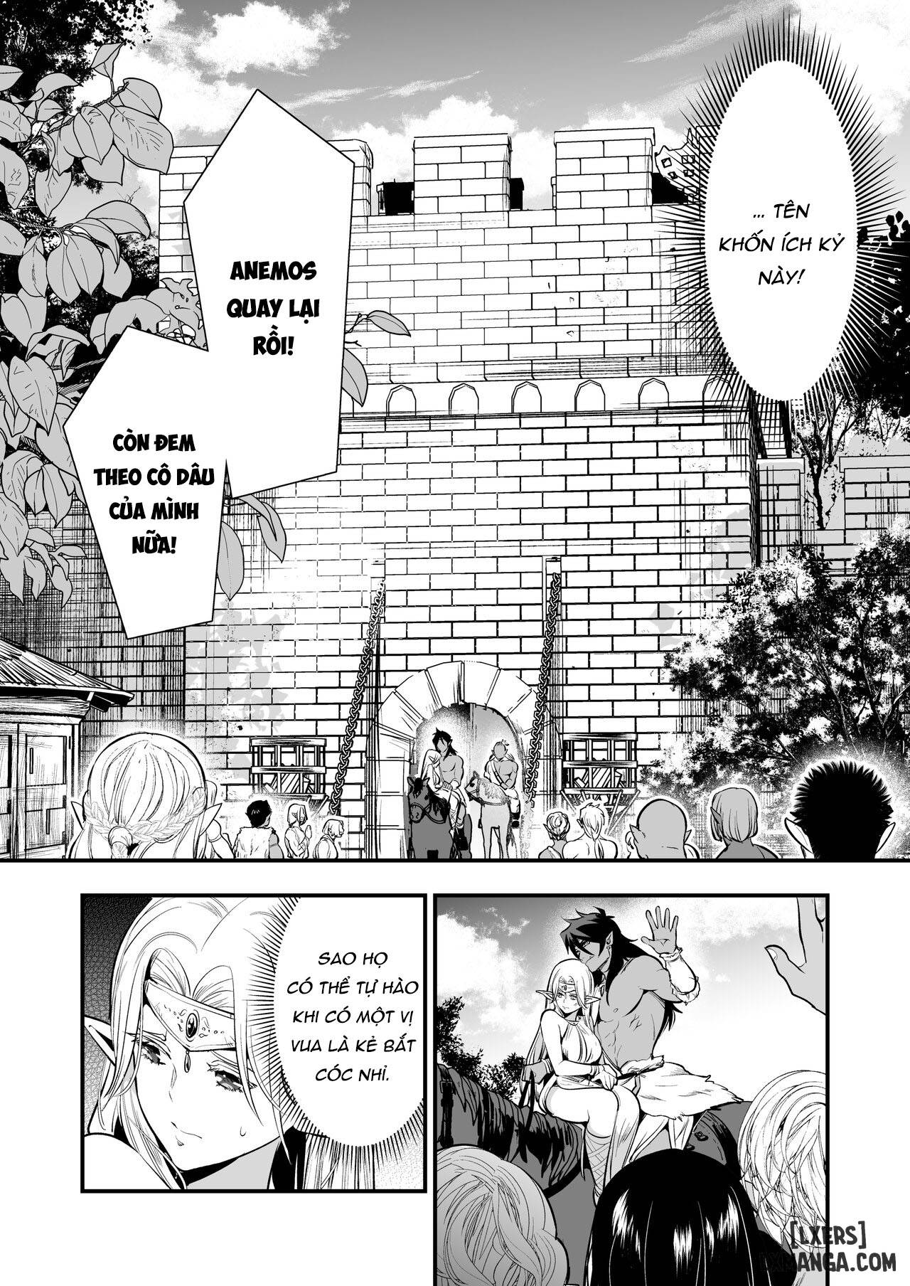 HentaiVN.net - Ảnh 7 - The Orc's Bride: An Elf Held Captive by Pleasure - Chap 1