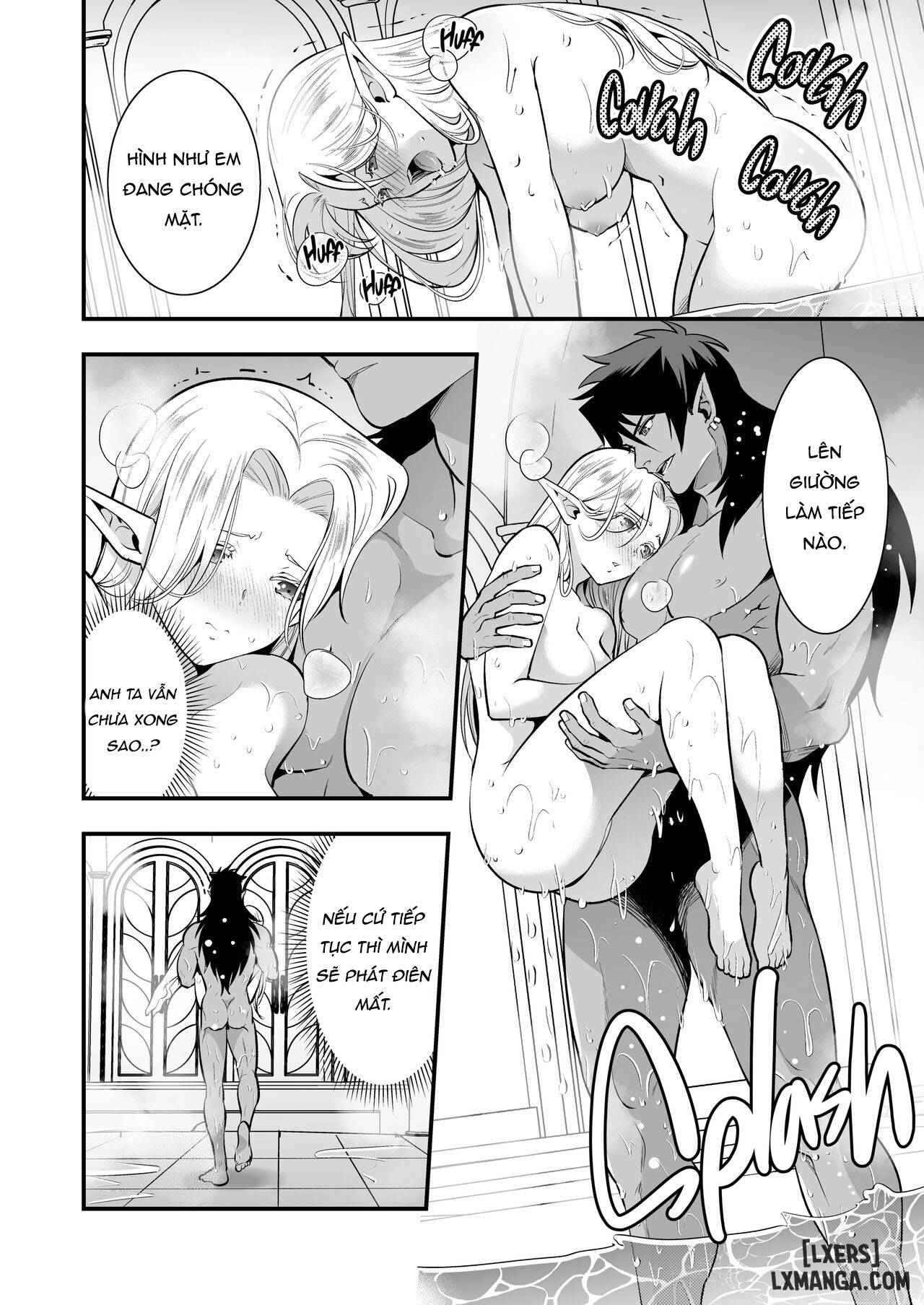 HentaiVN.net - Ảnh 11 - The Orc's Bride: An Elf Held Captive by Pleasure - Chap 2