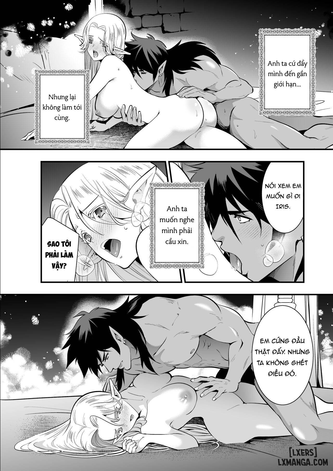 HentaiVN.net - Ảnh 12 - The Orc's Bride: An Elf Held Captive by Pleasure - Chap 2