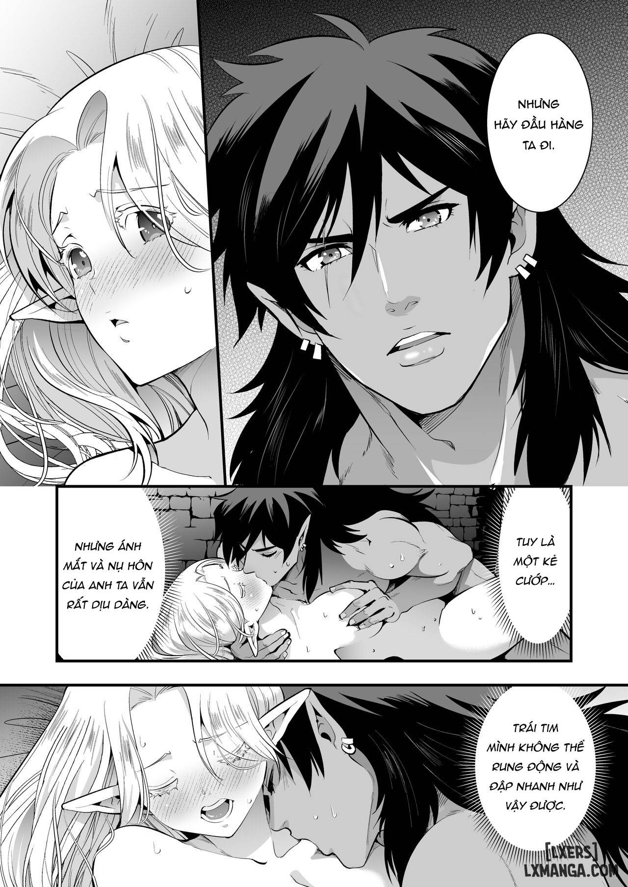 HentaiVN.net - Ảnh 13 - The Orc's Bride: An Elf Held Captive by Pleasure - Chap 2