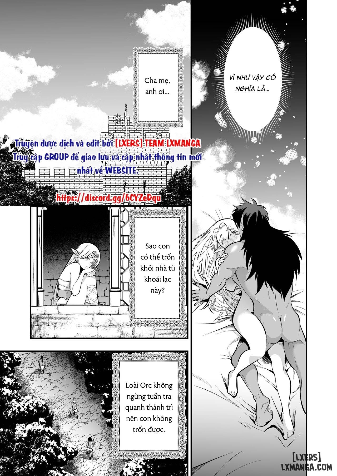 HentaiVN.net - Ảnh 14 - The Orc's Bride: An Elf Held Captive by Pleasure - Chap 2