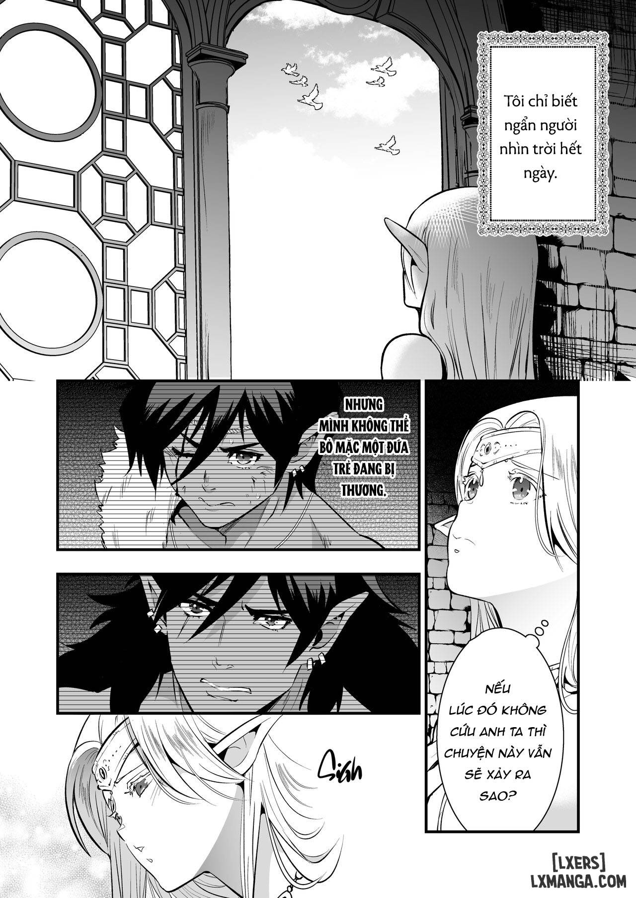 HentaiVN.net - Ảnh 15 - The Orc's Bride: An Elf Held Captive by Pleasure - Chap 2