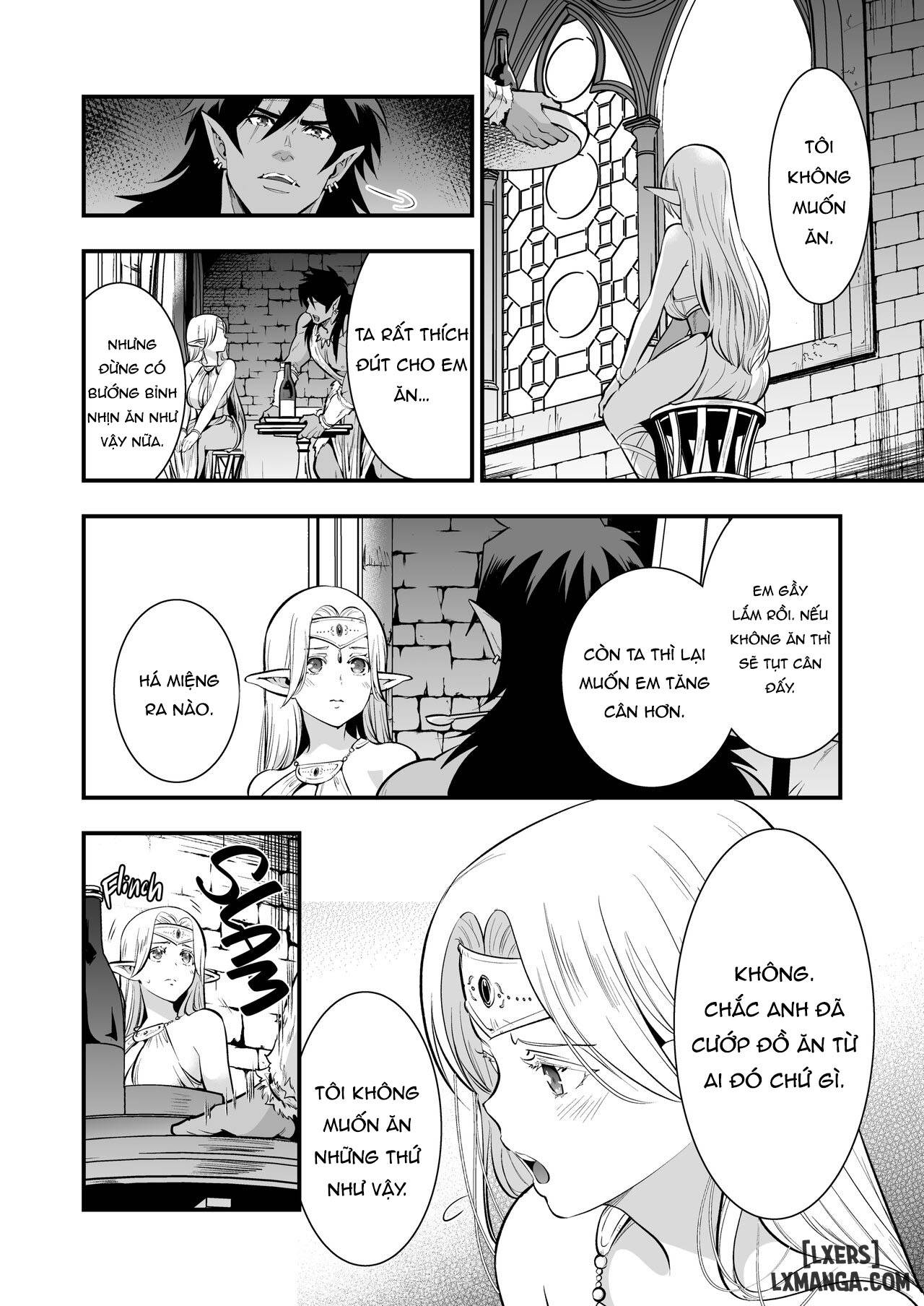 HentaiVN.net - Ảnh 17 - The Orc's Bride: An Elf Held Captive by Pleasure - Chap 2