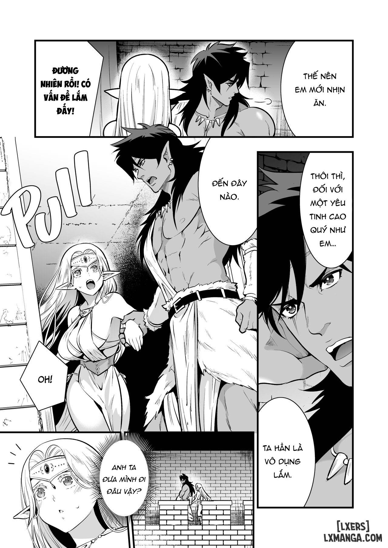 HentaiVN.net - Ảnh 18 - The Orc's Bride: An Elf Held Captive by Pleasure - Chap 2
