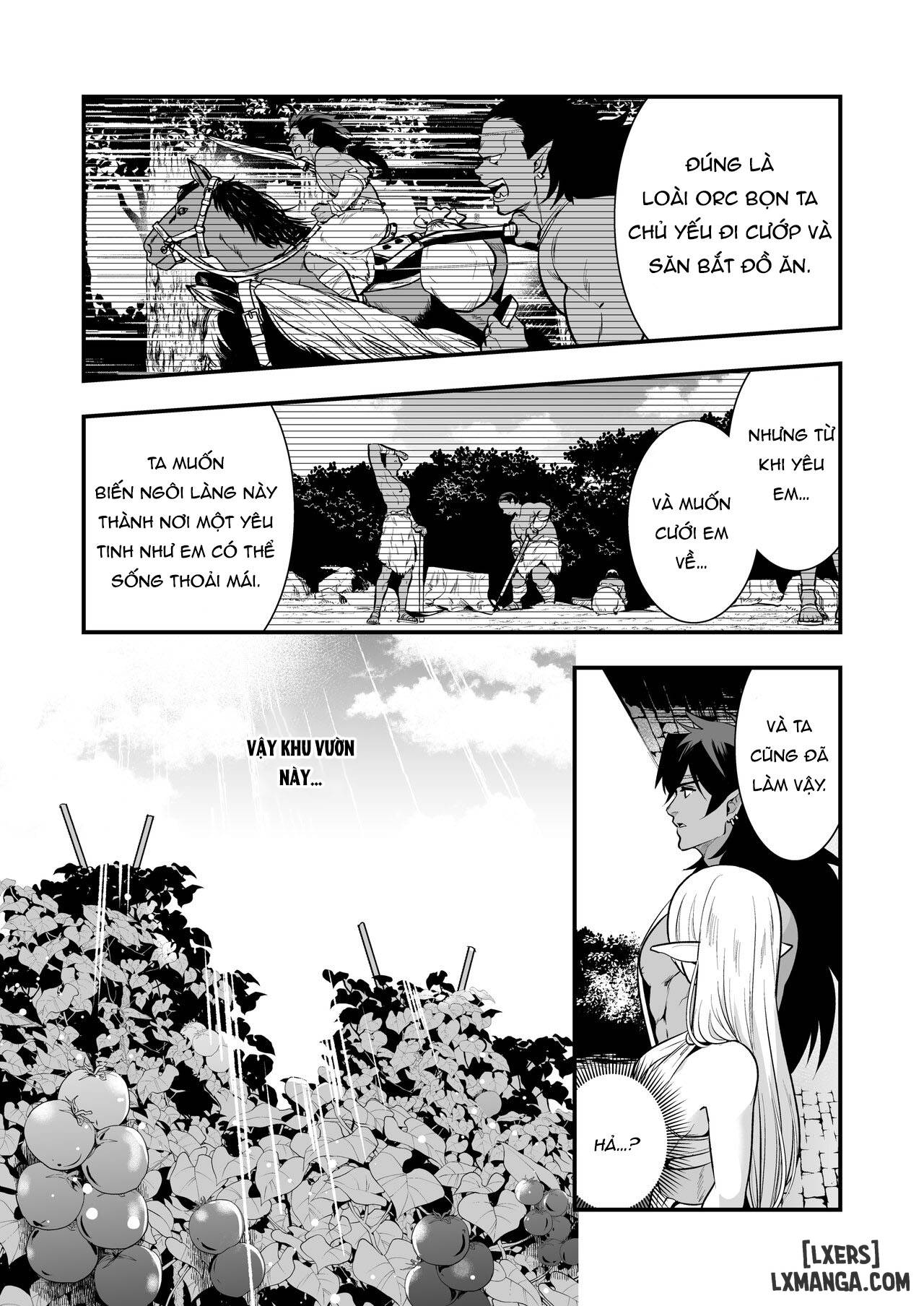 HentaiVN.net - Ảnh 20 - The Orc's Bride: An Elf Held Captive by Pleasure - Chap 2