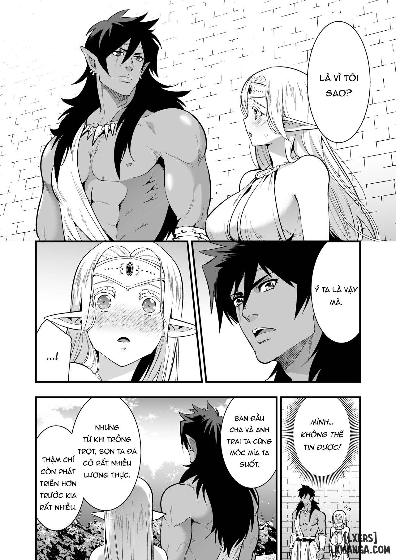 HentaiVN.net - Ảnh 21 - The Orc's Bride: An Elf Held Captive by Pleasure - Chap 2